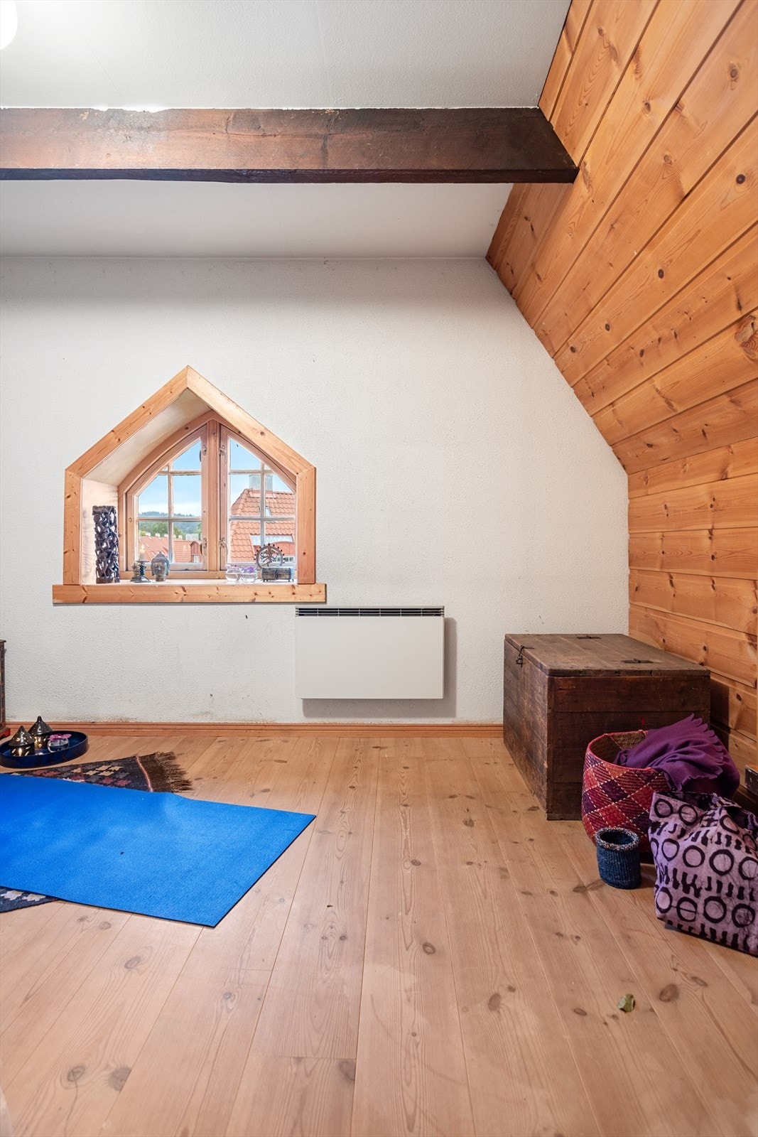 Loftet er ikke godkjent til varig opphold. Galleribilde