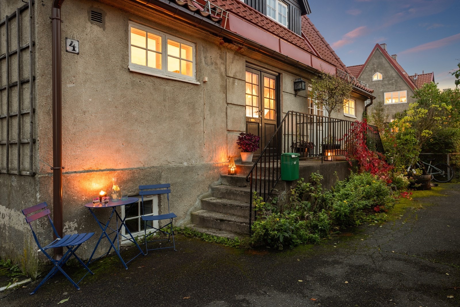 Kveldsstemning. Galleribilde