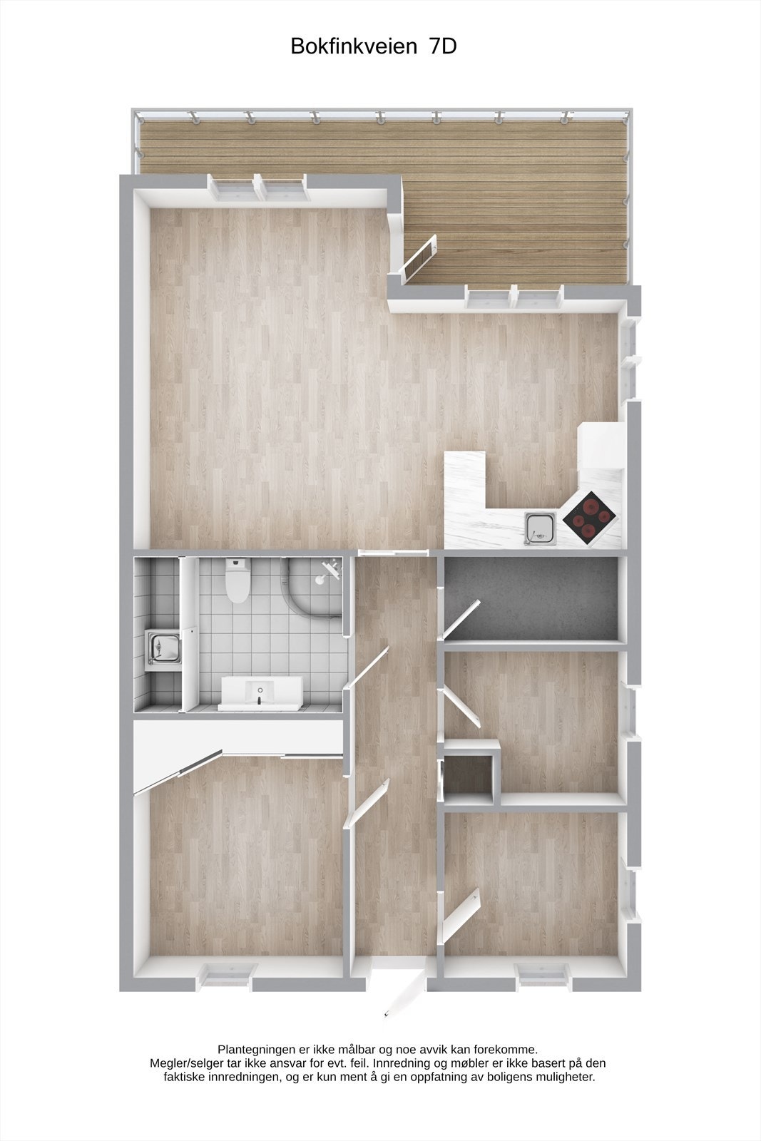 Planskisse 3D Galleribilde