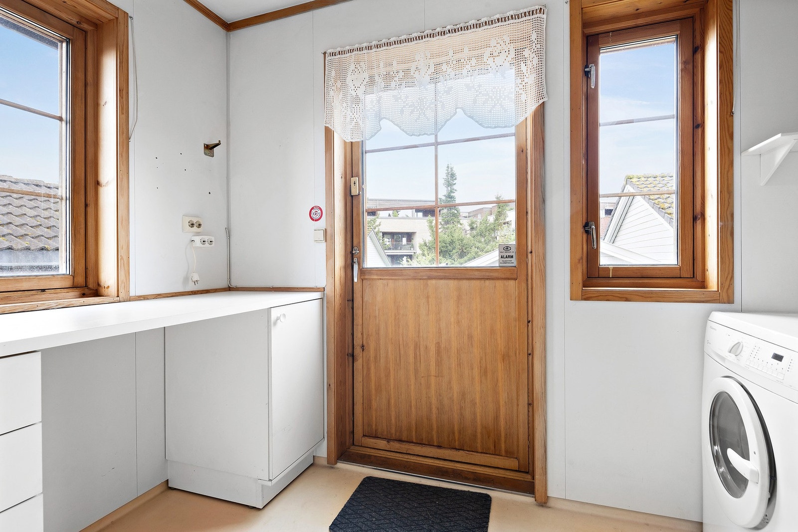 Egen inngang til vaskerommet. Galleribilde