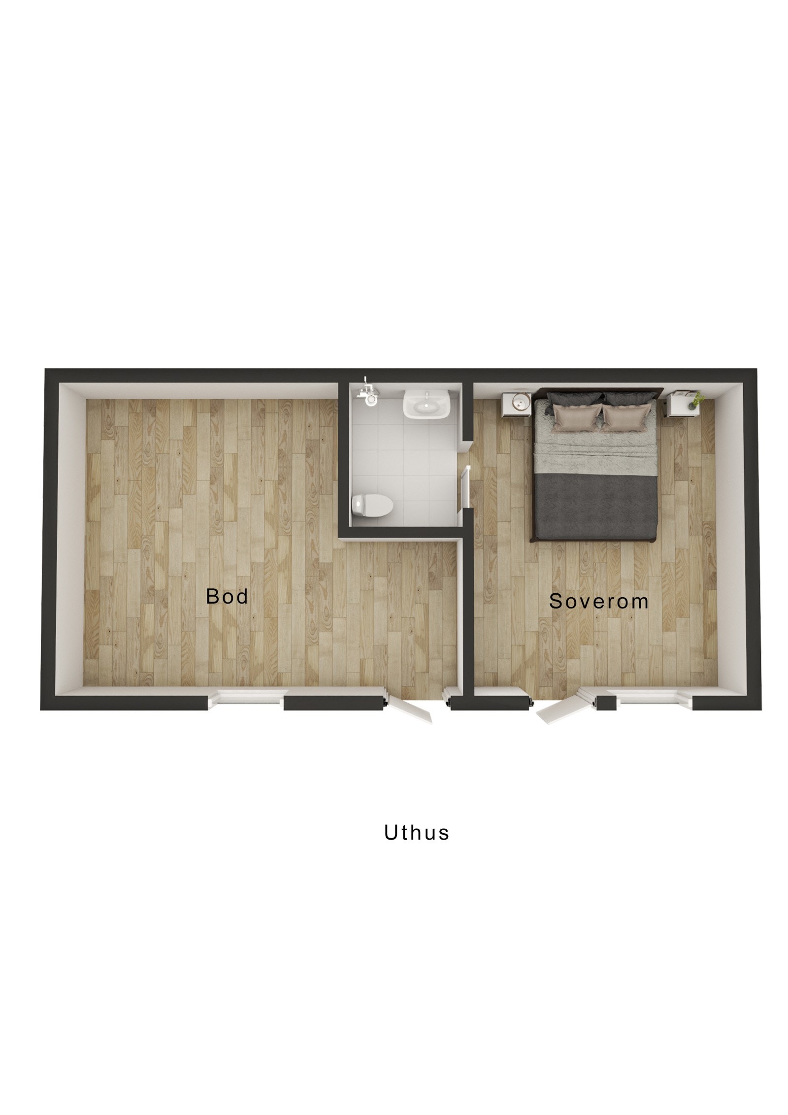 Uthus/anneks Galleribilde