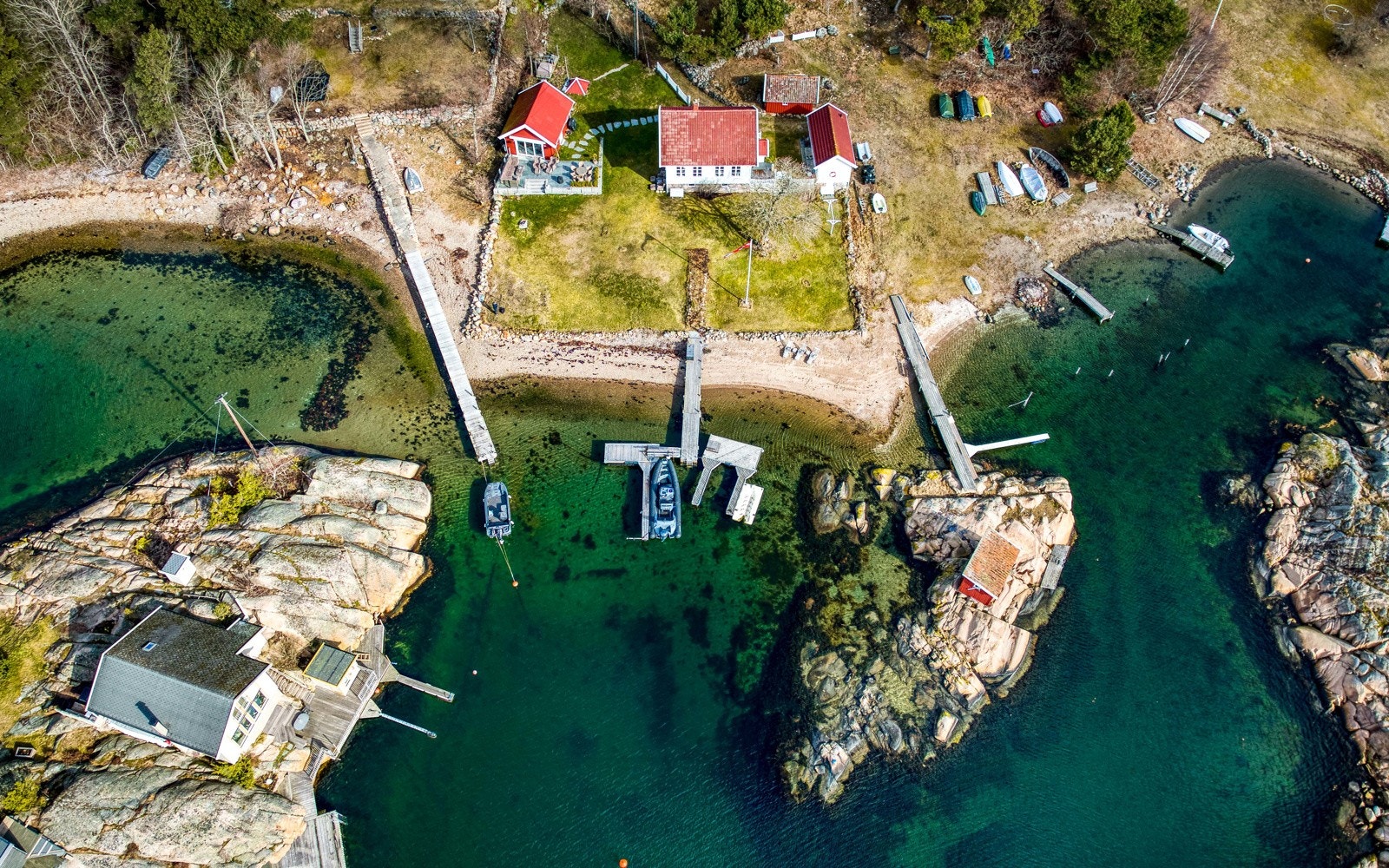 Eiendommen har egen brygge Galleribilde