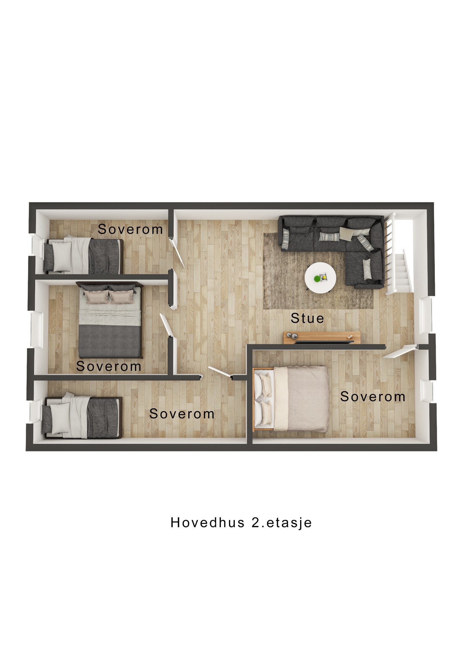 2. Etasje - Hovedhus Galleribilde