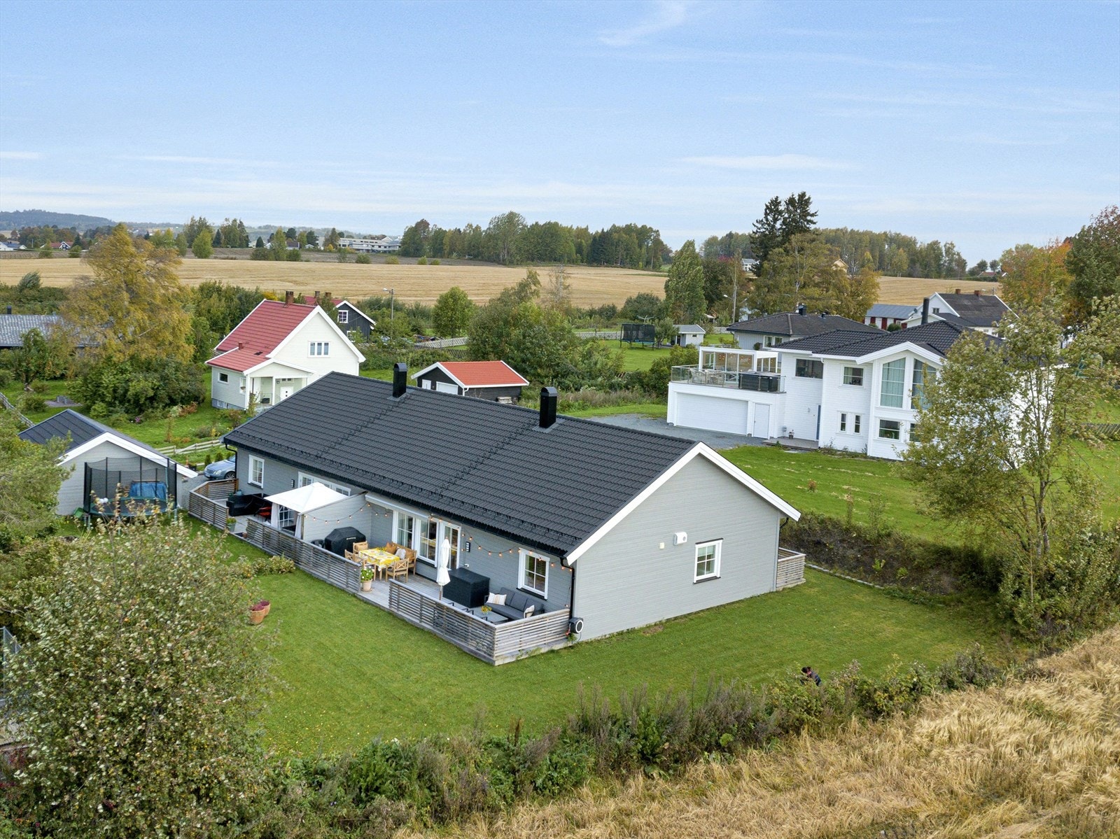 Dronefoto. Galleribilde