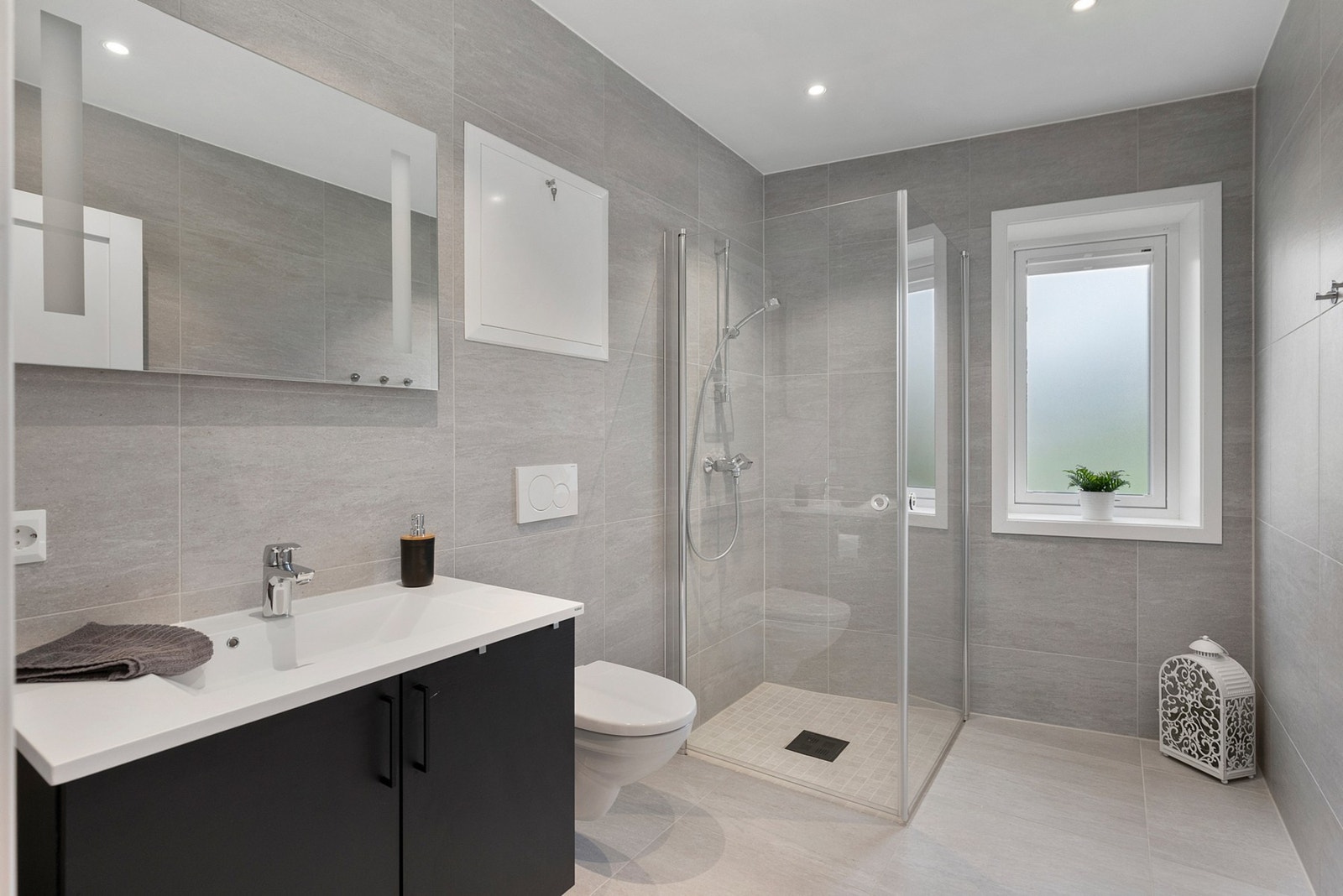 Bad nr. 2 ved det største soverommet. Galleribilde