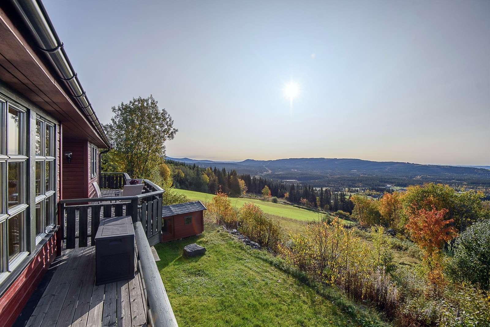 Et flott utgangspunkt for fine naturopplevelser sommer som vinter Galleribilde