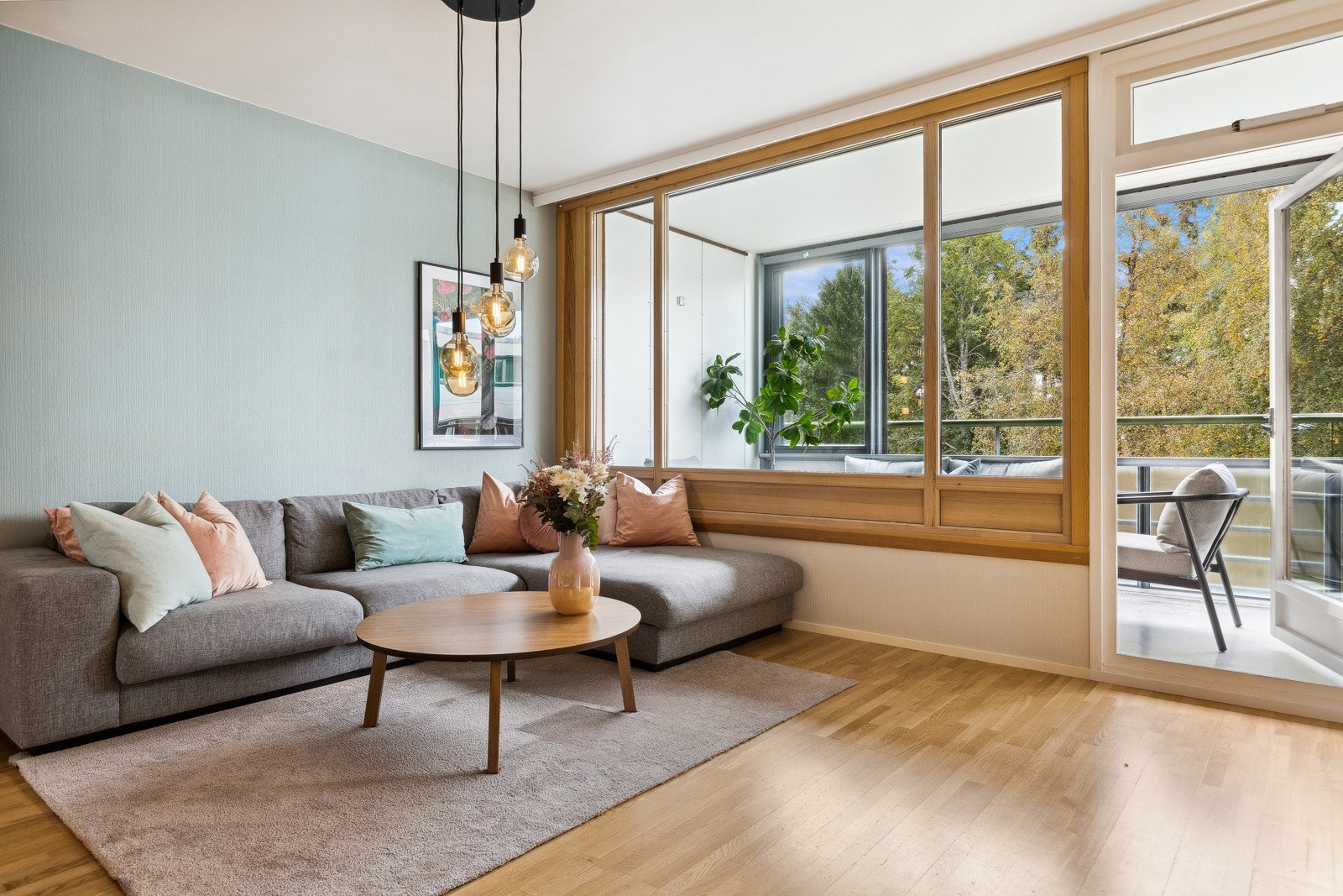 De moderne fargevalgene gjør det enkelt å sette sitt eget preg på interiøret. Galleribilde