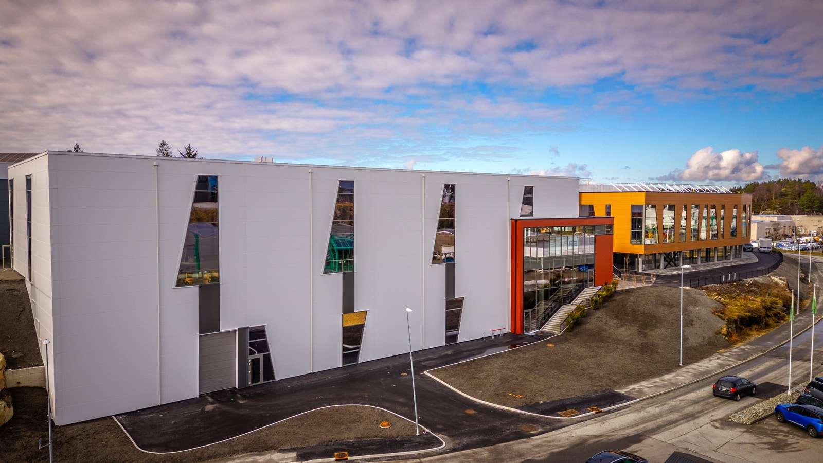 Janaflaten Næringspark, Bygg B: Fasade Galleribilde