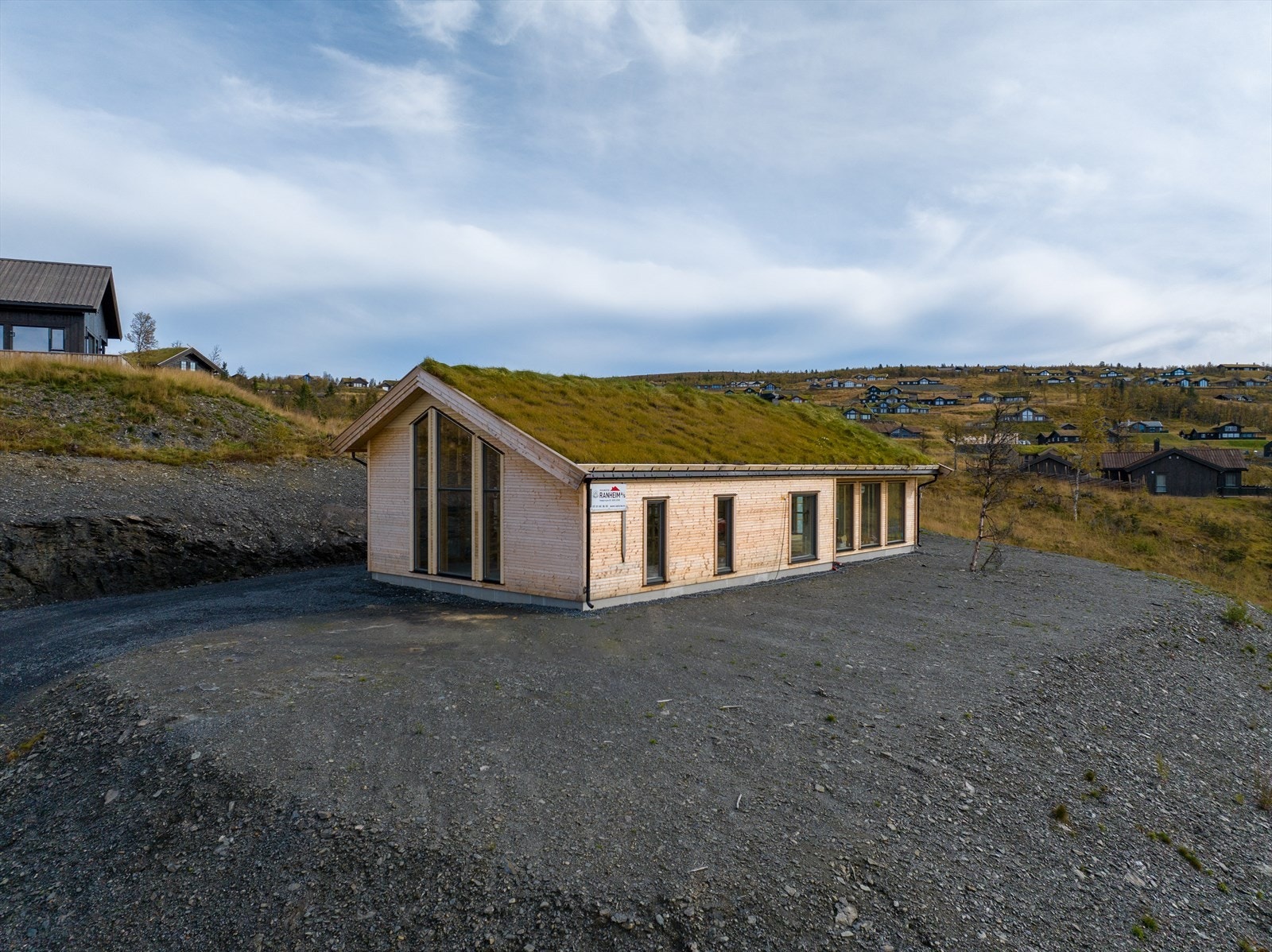 Her kan hyttedrømmen realiseres. Galleribilde