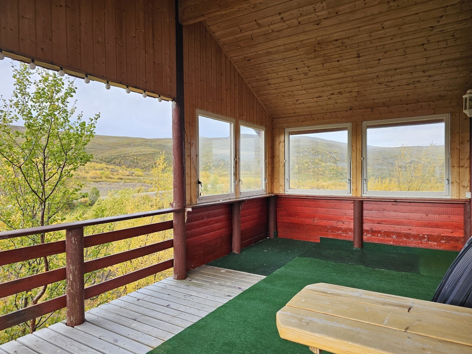 Overbygd veranda Galleribilde