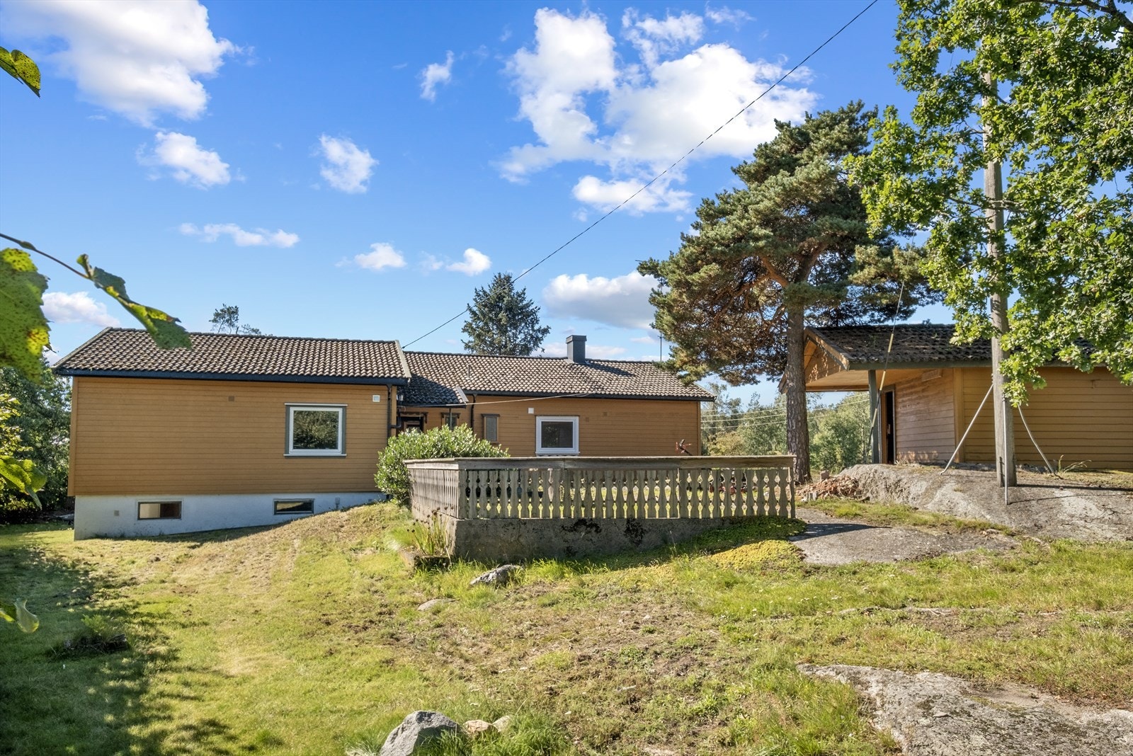 God plass til flere fine uteplasser Galleribilde