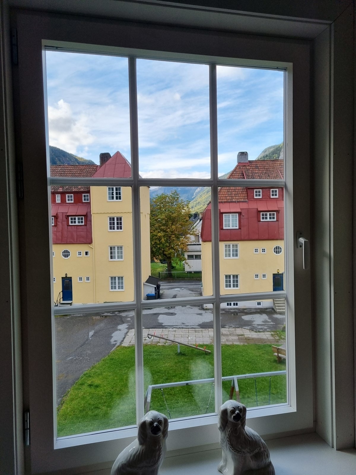 Utsikt vestover fra stue Galleribilde