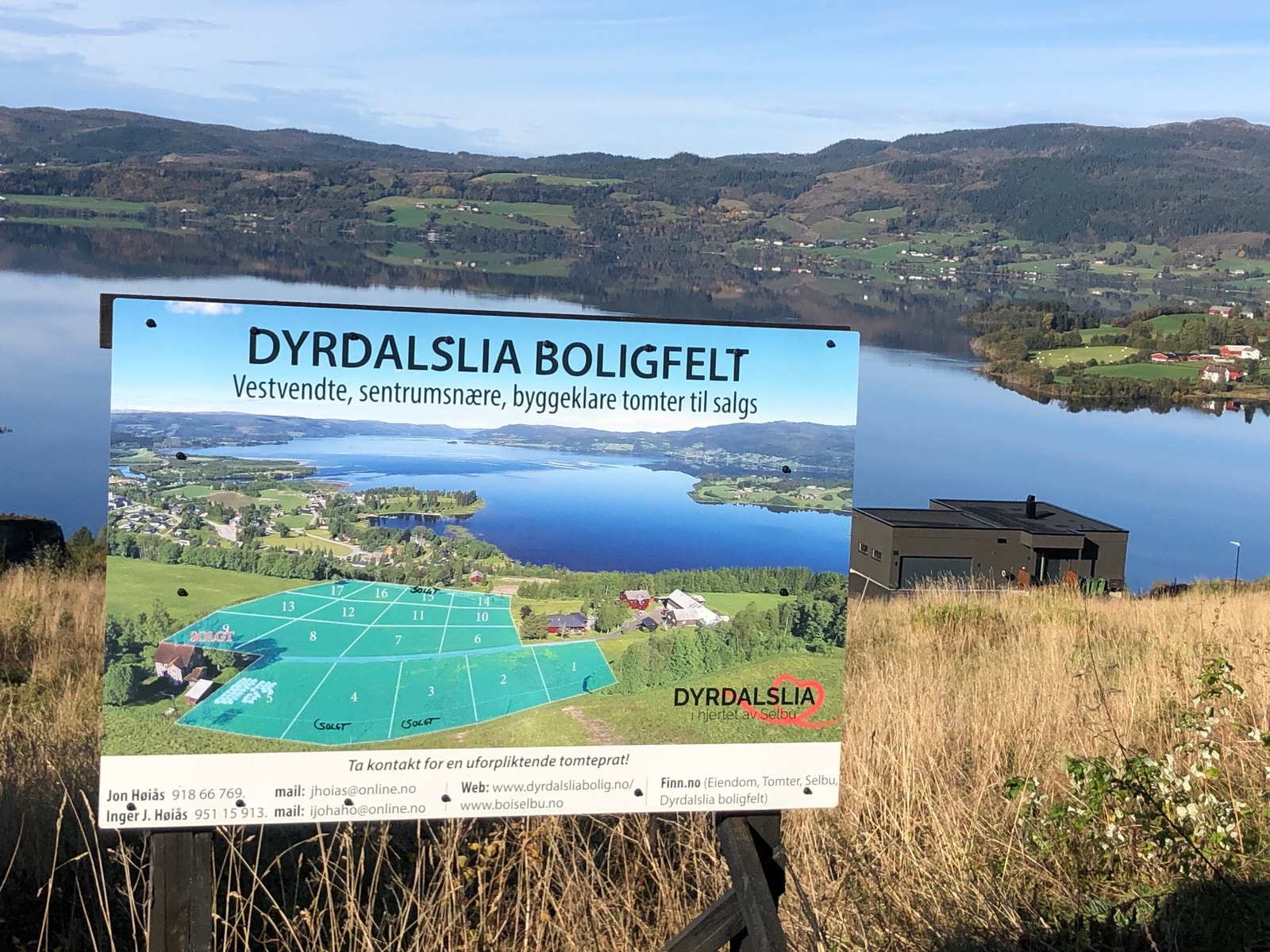 17 byggeklare utsiktstomter - 5 SOLGTE! Galleribilde