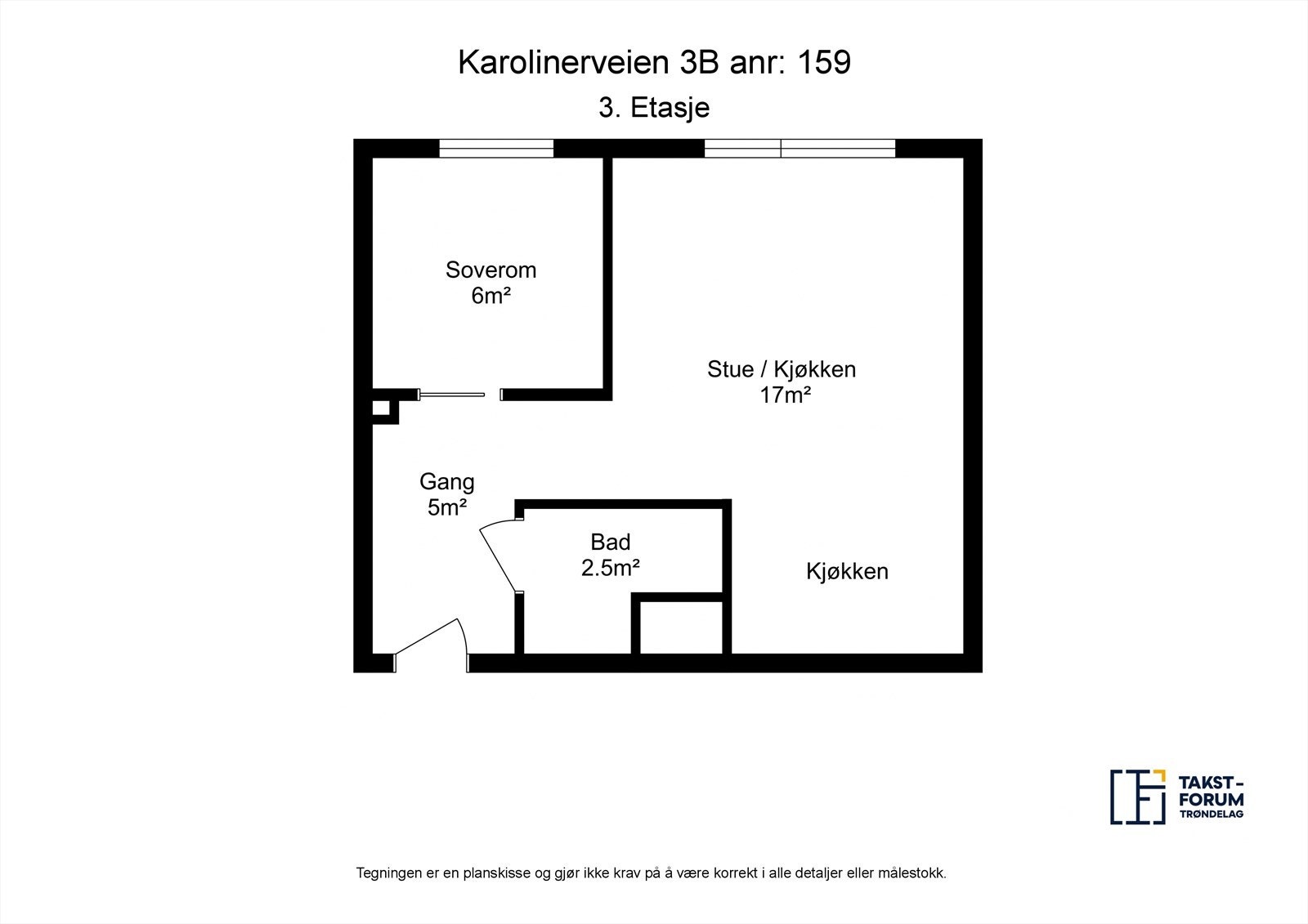 Planskisse. Galleribilde