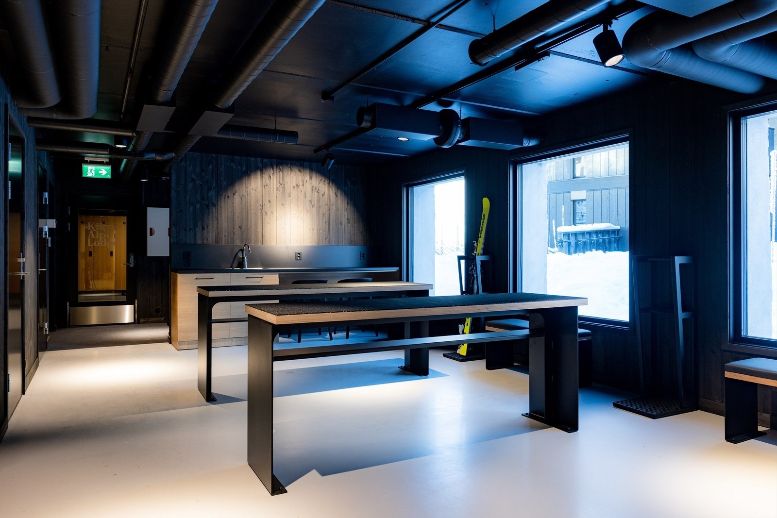 Felles smørelounge! Foto Paul Lockhart. Galleribilde