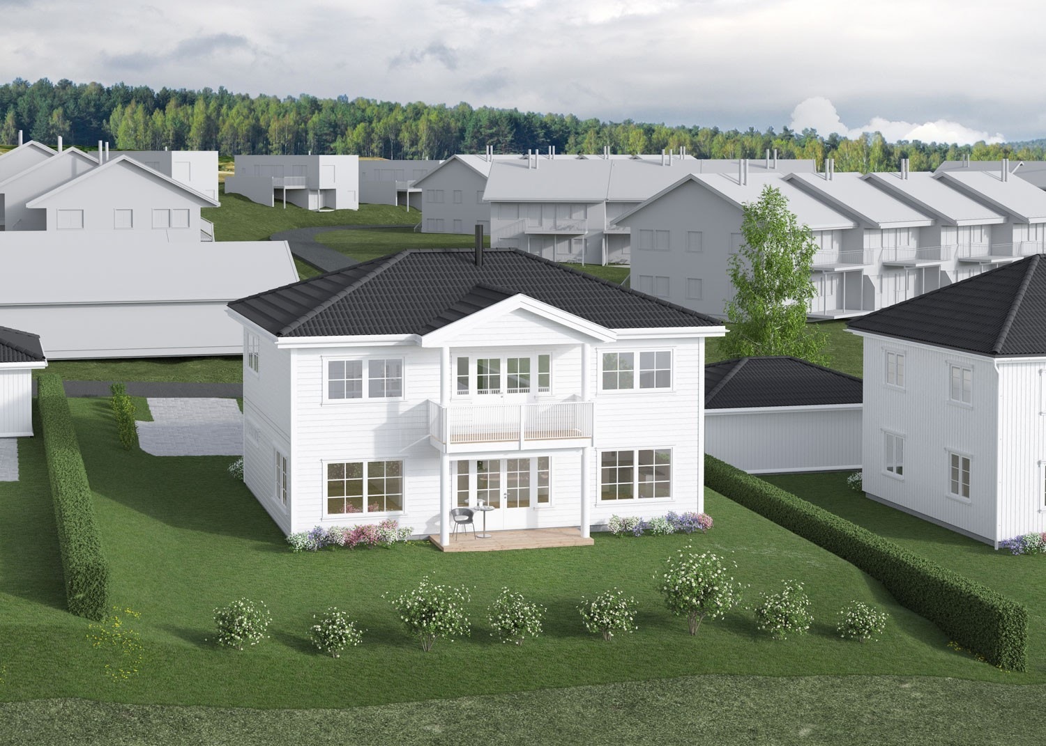 Illustrasjon fra tomt 29 Galleribilde