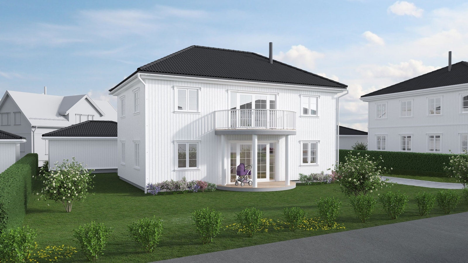 Illustrasjon fra tomt 26 Galleribilde