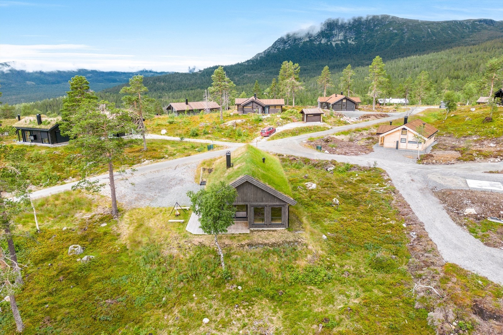 Fjellet i bakgrunn er Sørbølnatten 1205 moh. Galleribilde