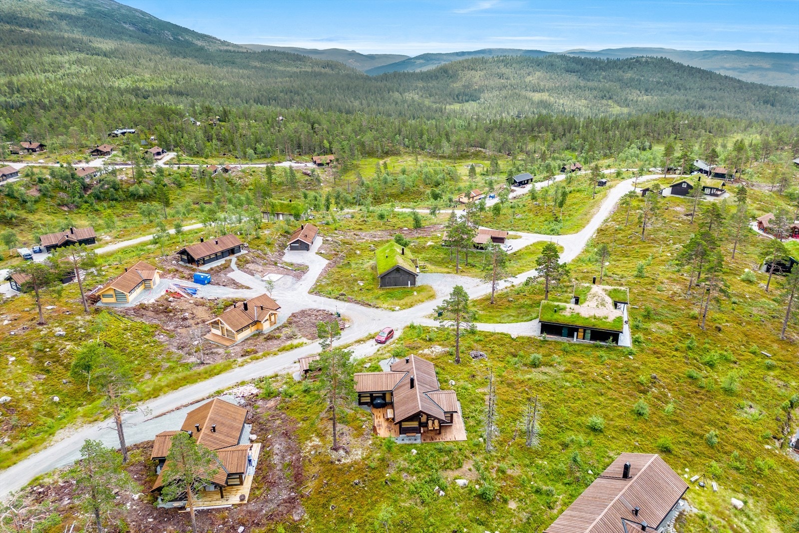 Det er fine turløyper oppover høyfjellet. Galleribilde