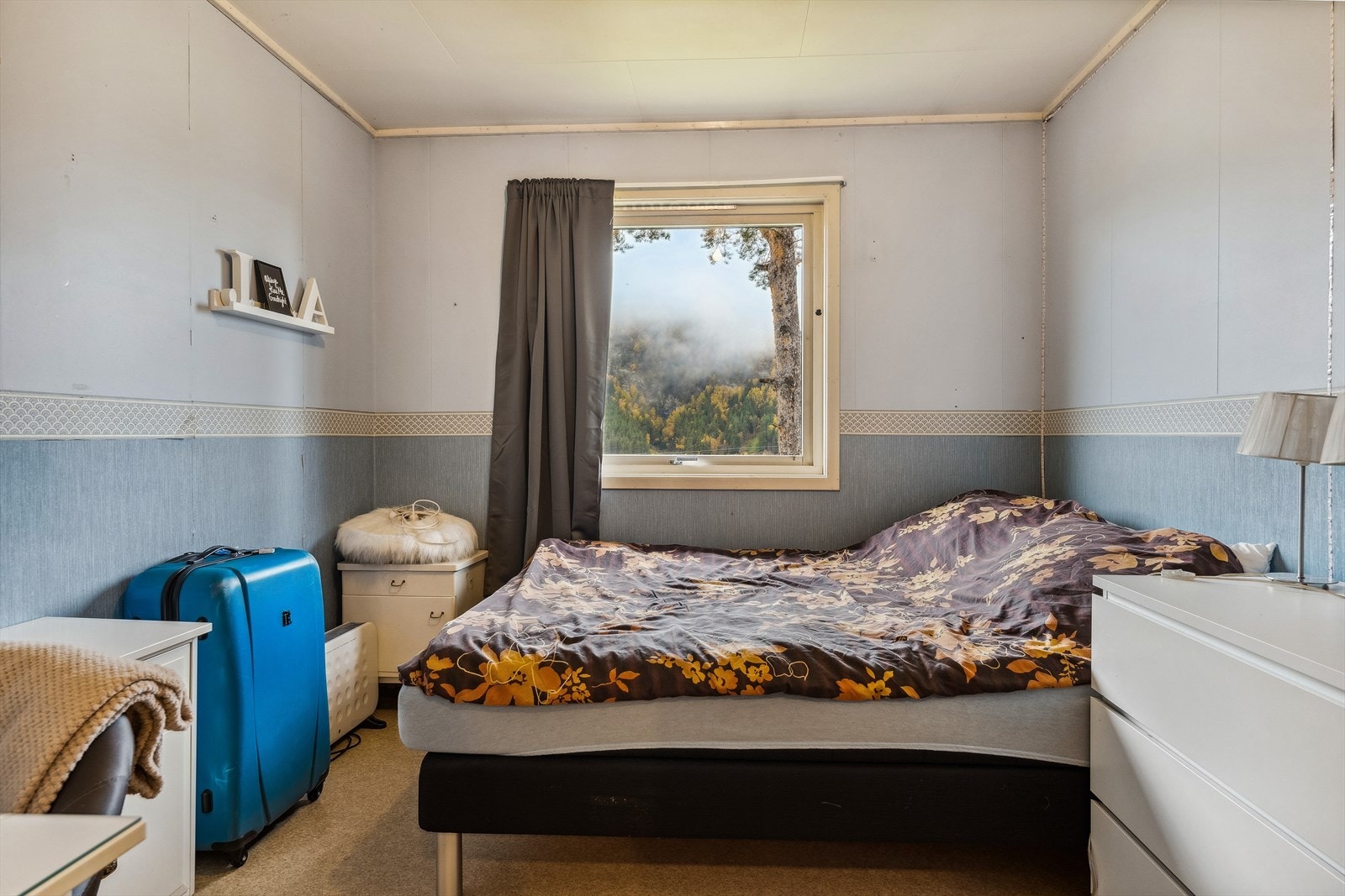 Vestvendt soverom. Galleribilde