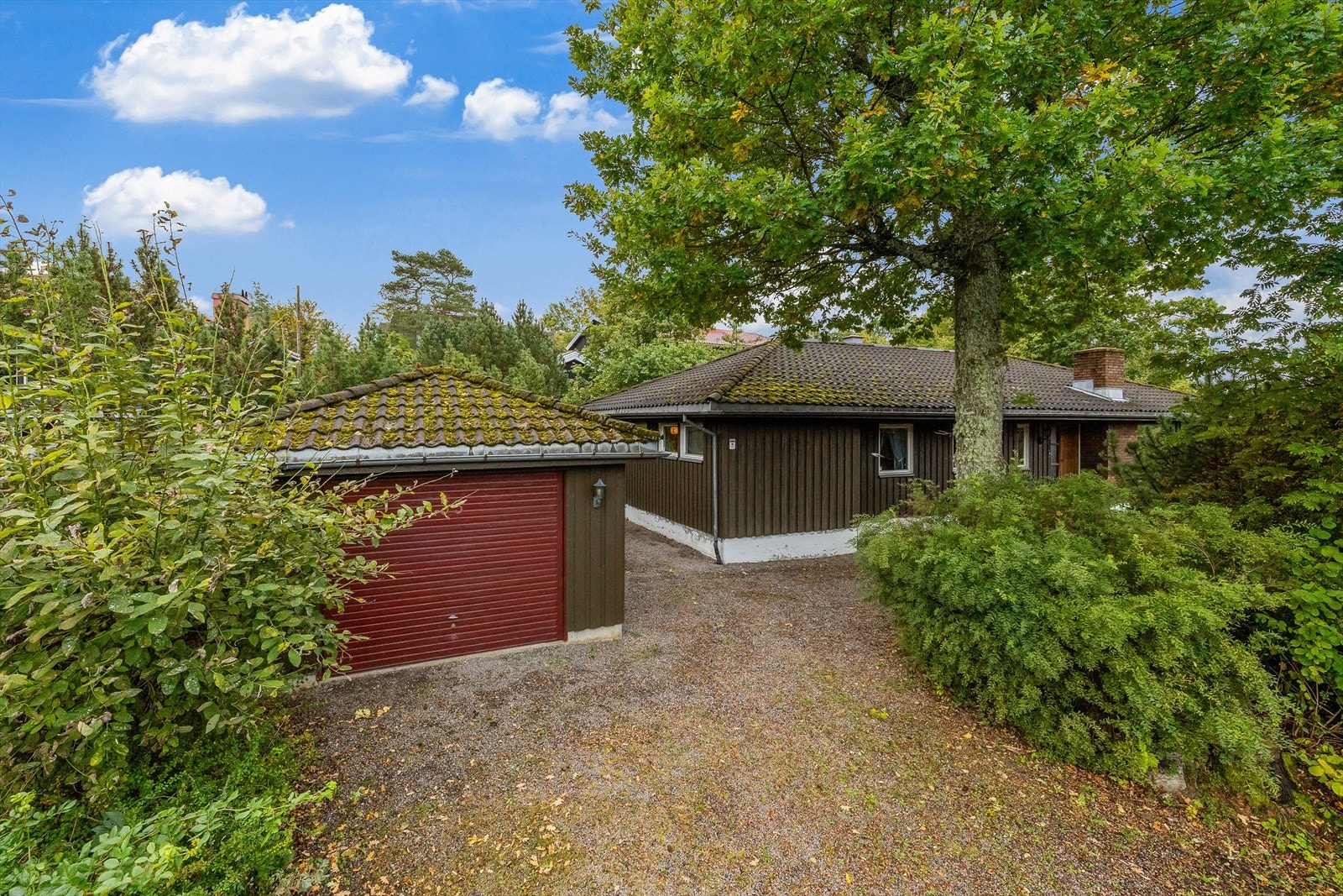 Garasje og gårdsplass Galleribilde