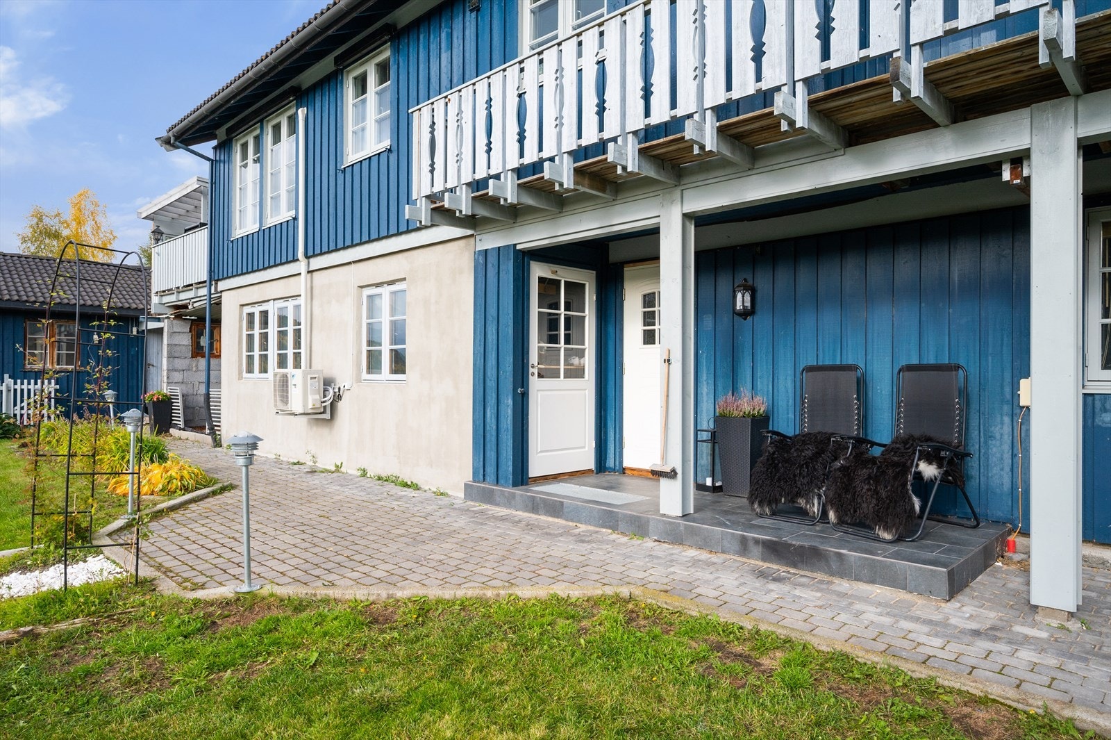 Inngangsparti fra underetasjen. Galleribilde