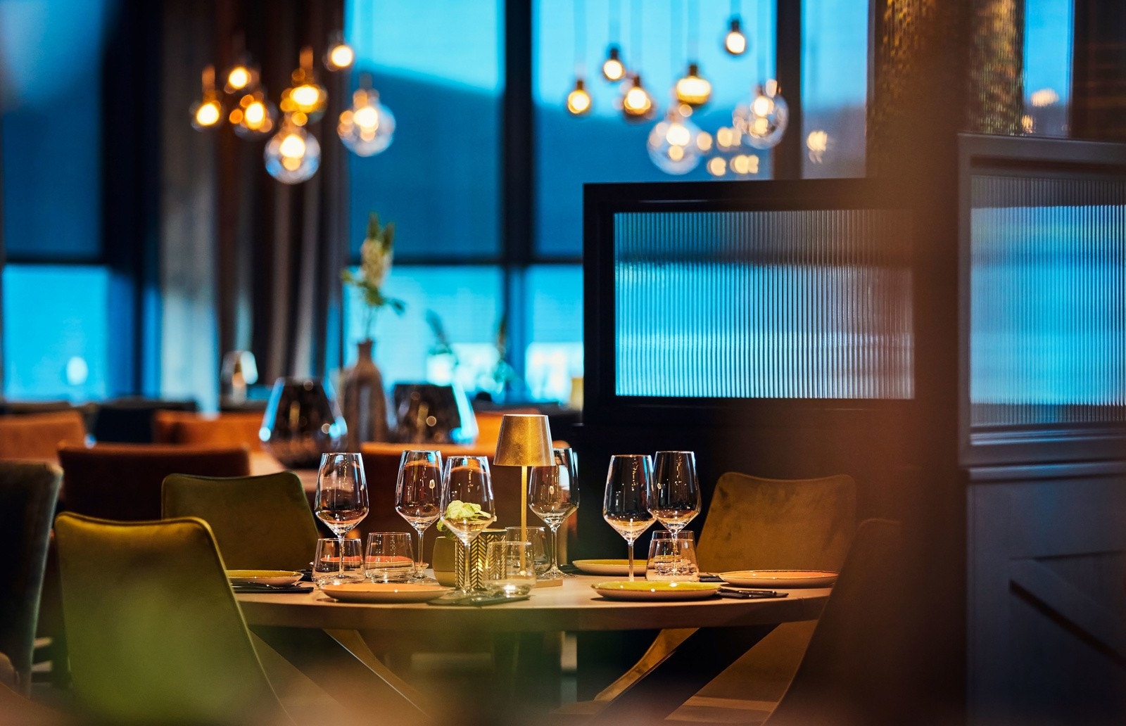 Restauranten byr på italiensk mat i lune og lekre omgivelser. Galleribilde