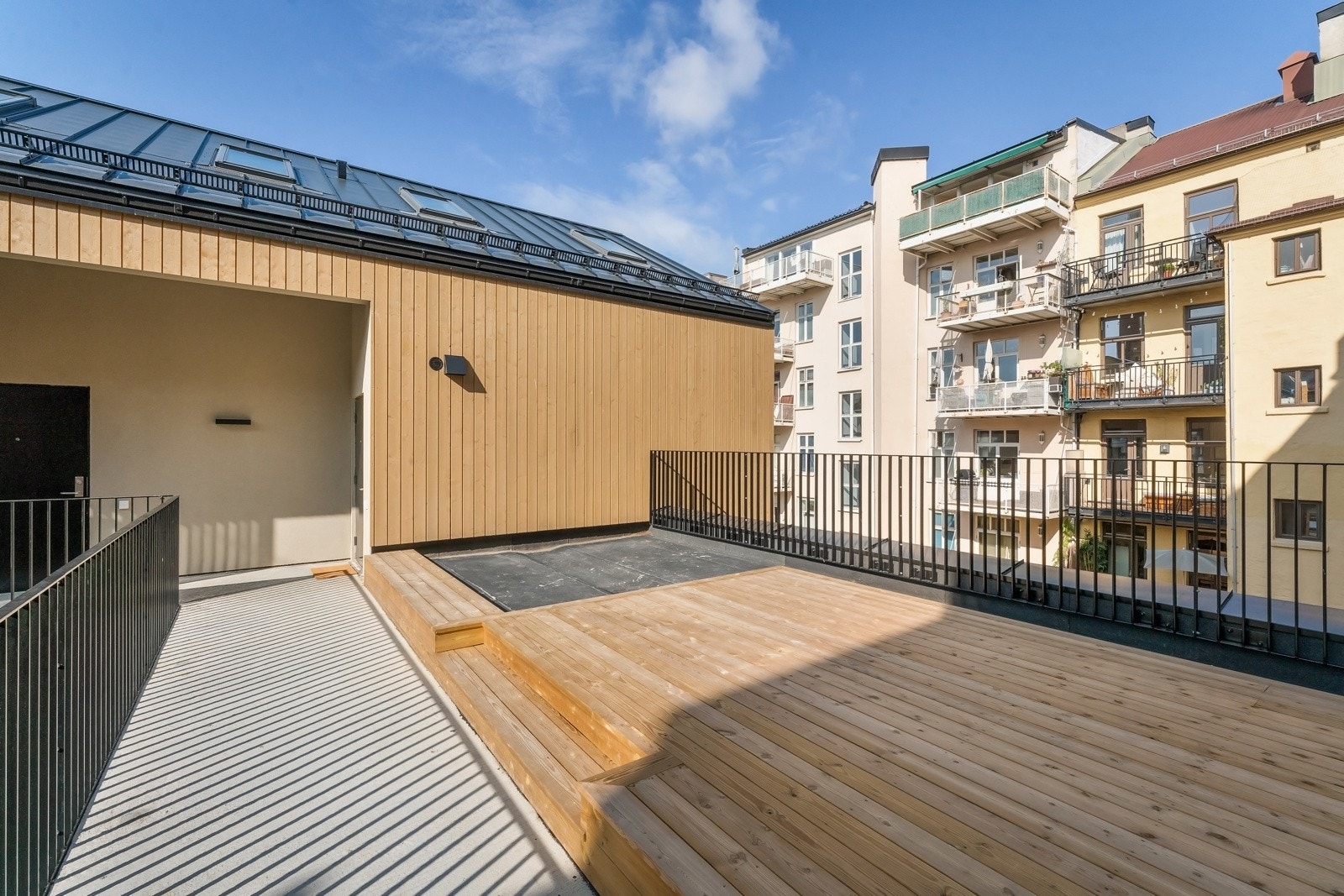 Felles takterrasse Galleribilde