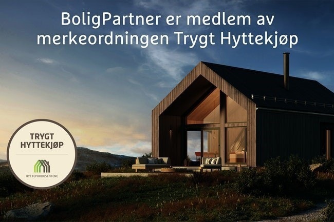 Trygt hyttekjøp med Boligpartner Galleribilde