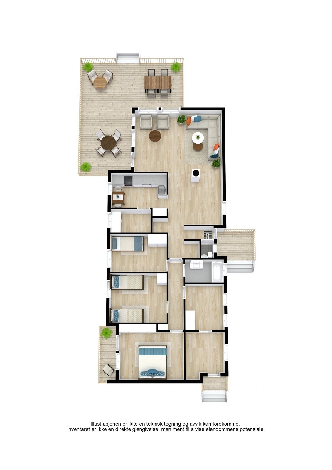 Plantegning. Galleribilde