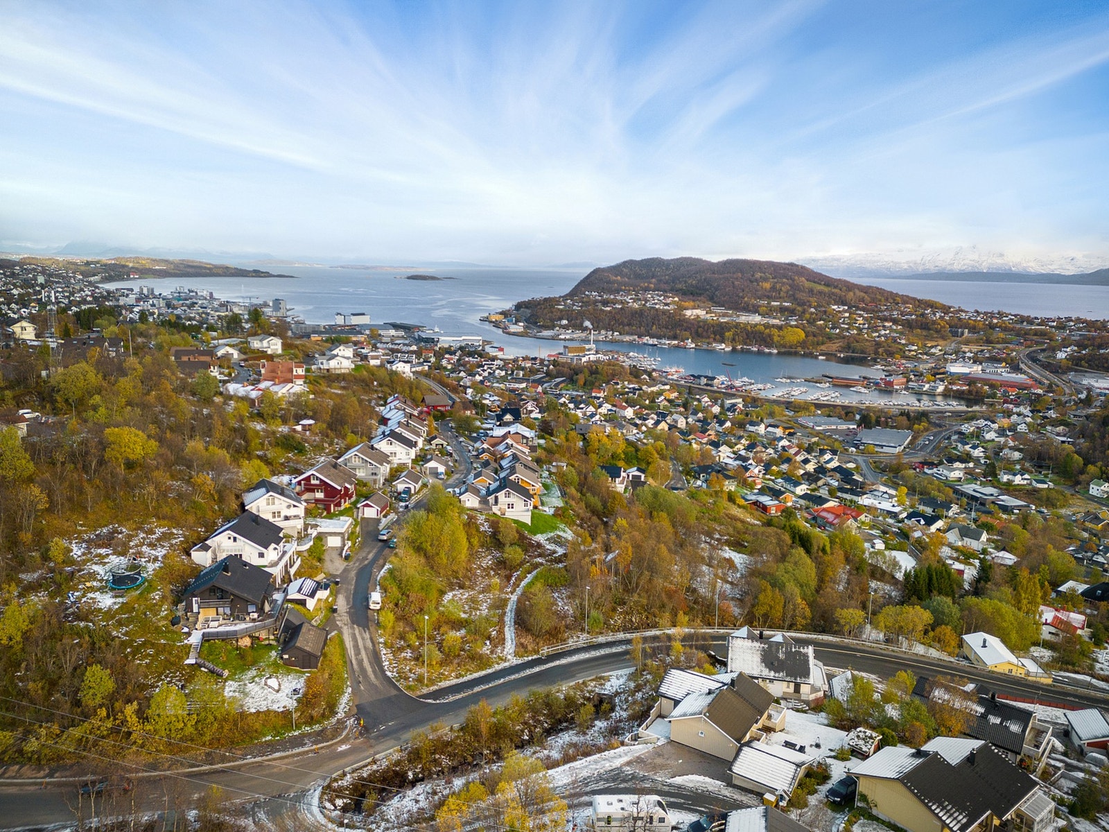 Sentralt i Harstad by Galleribilde