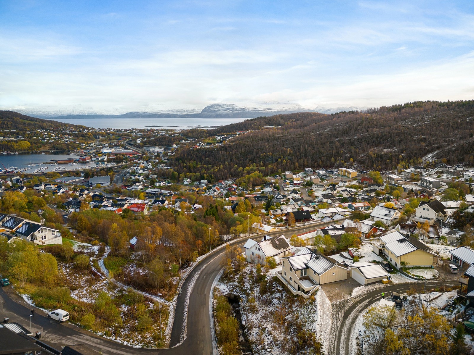 Kjekt med endetomt og friområde som nabo Galleribilde