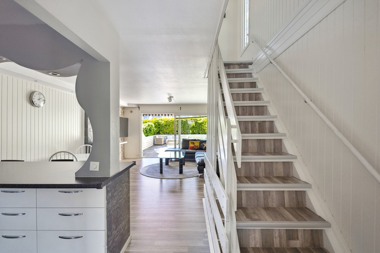 Gang og trappeoppgang. Galleribilde