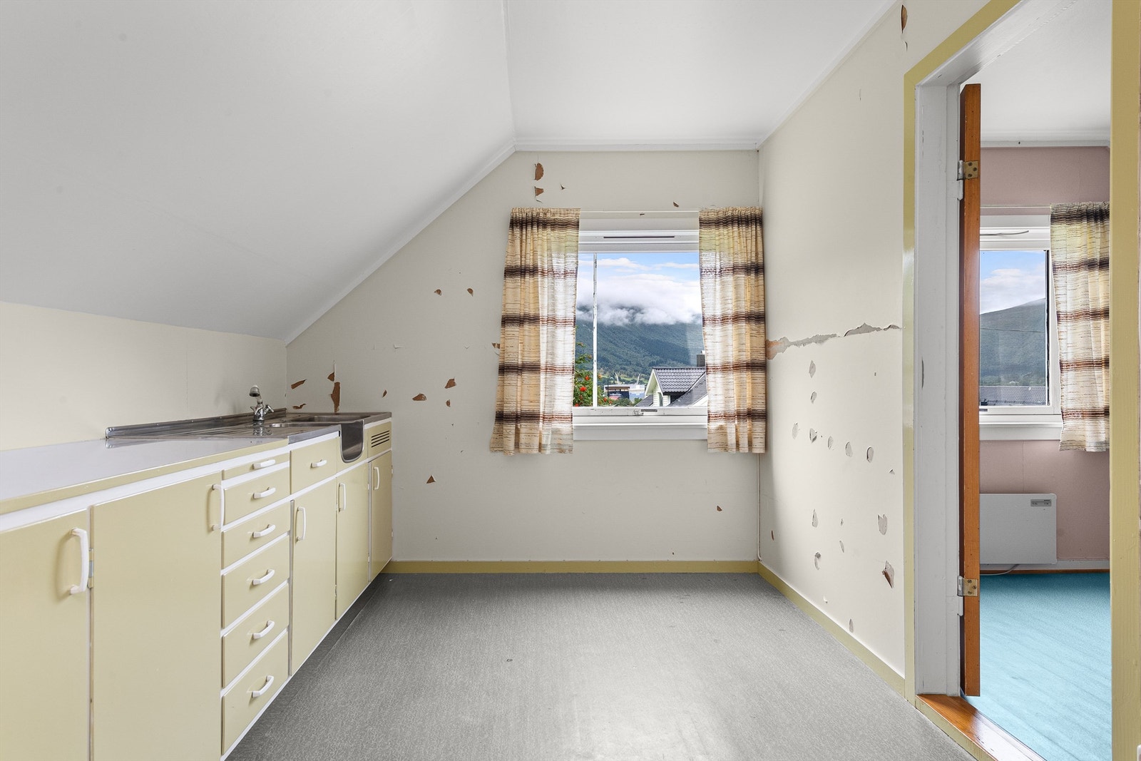 Kjøkken på loft Galleribilde