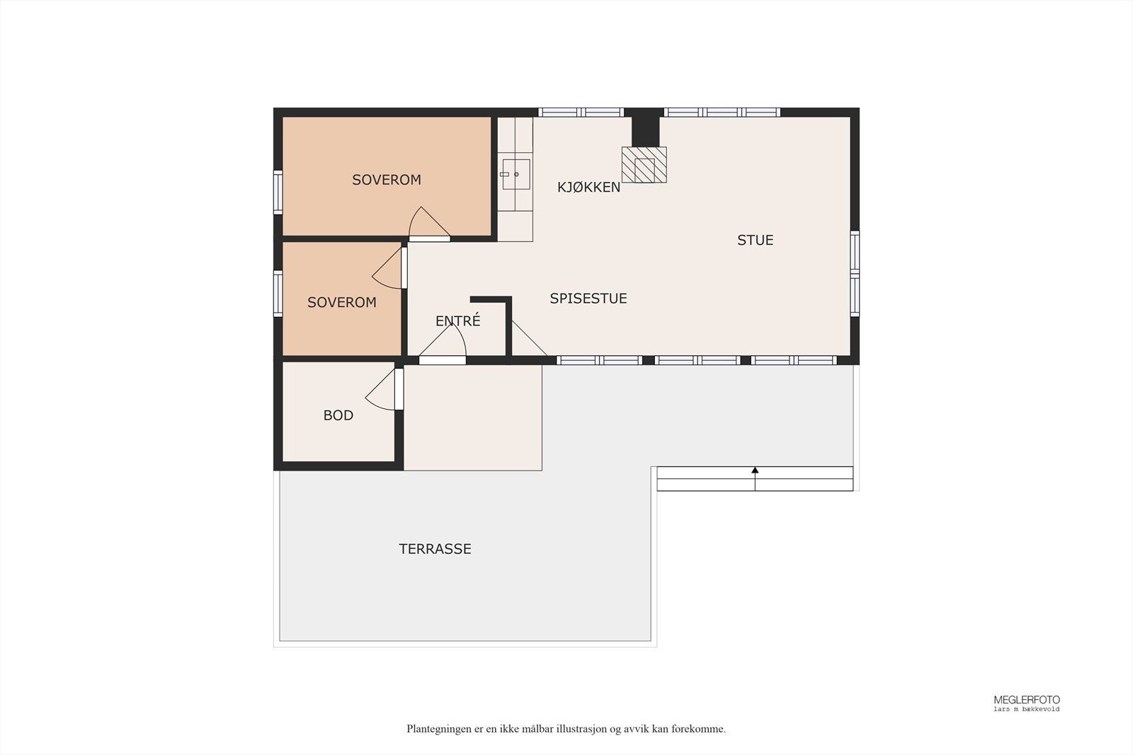 Plantegning Galleribilde