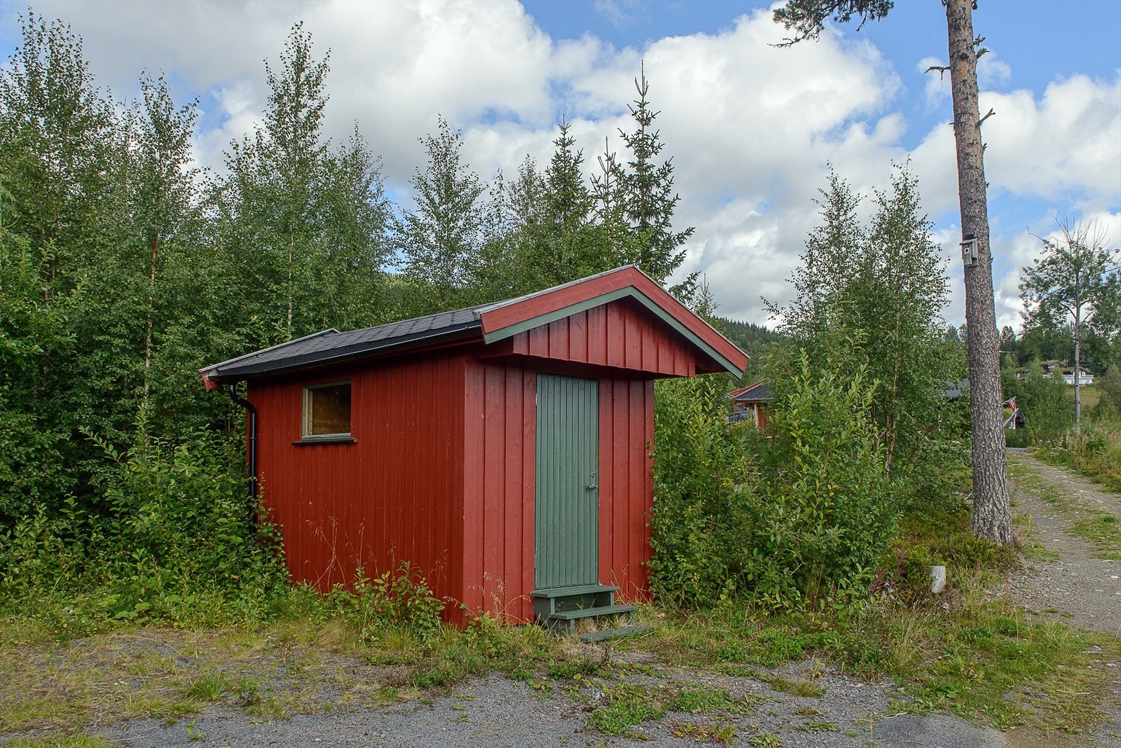 Frittstående uthus Galleribilde