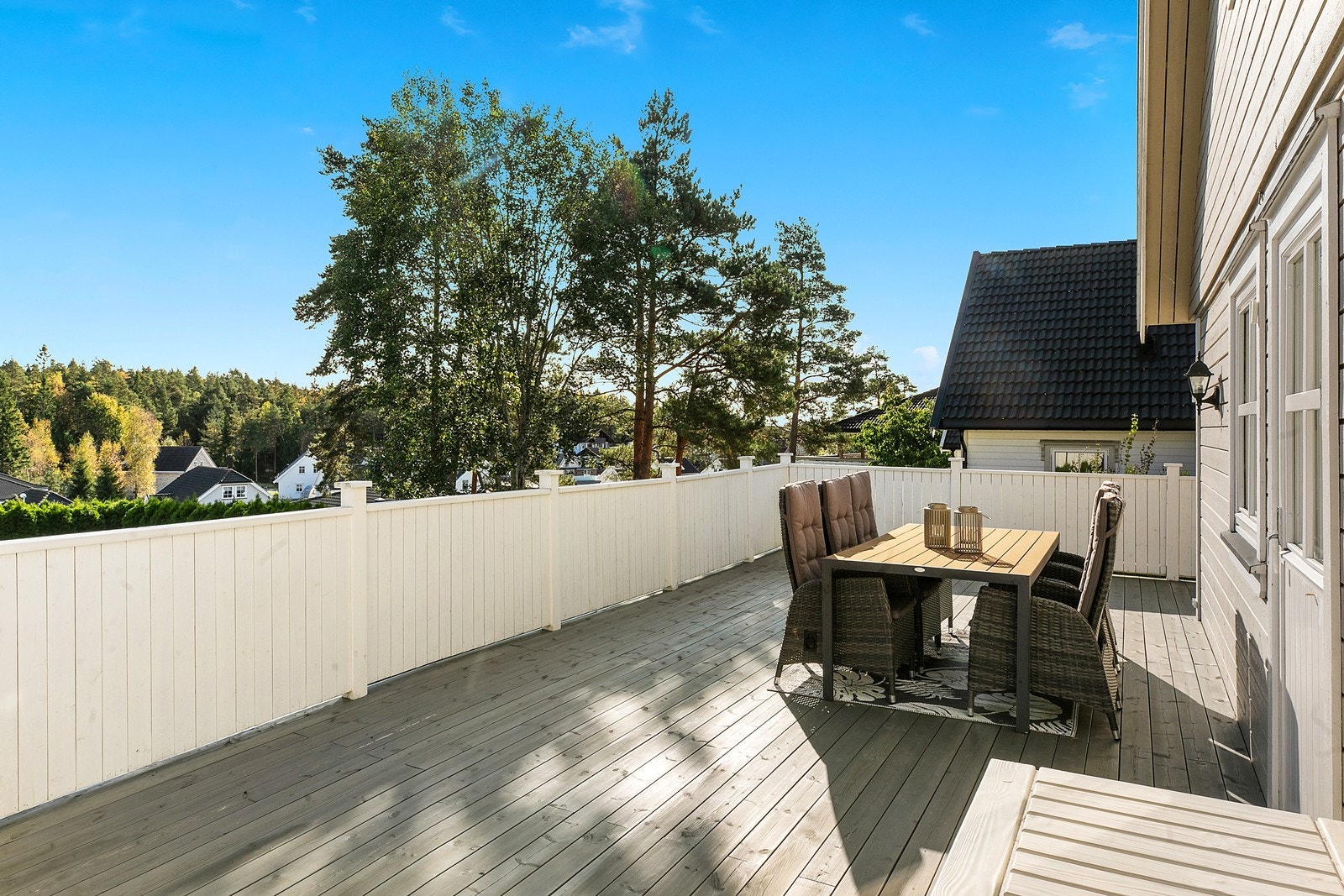 Fin beliggenhet med gode solforhold Galleribilde