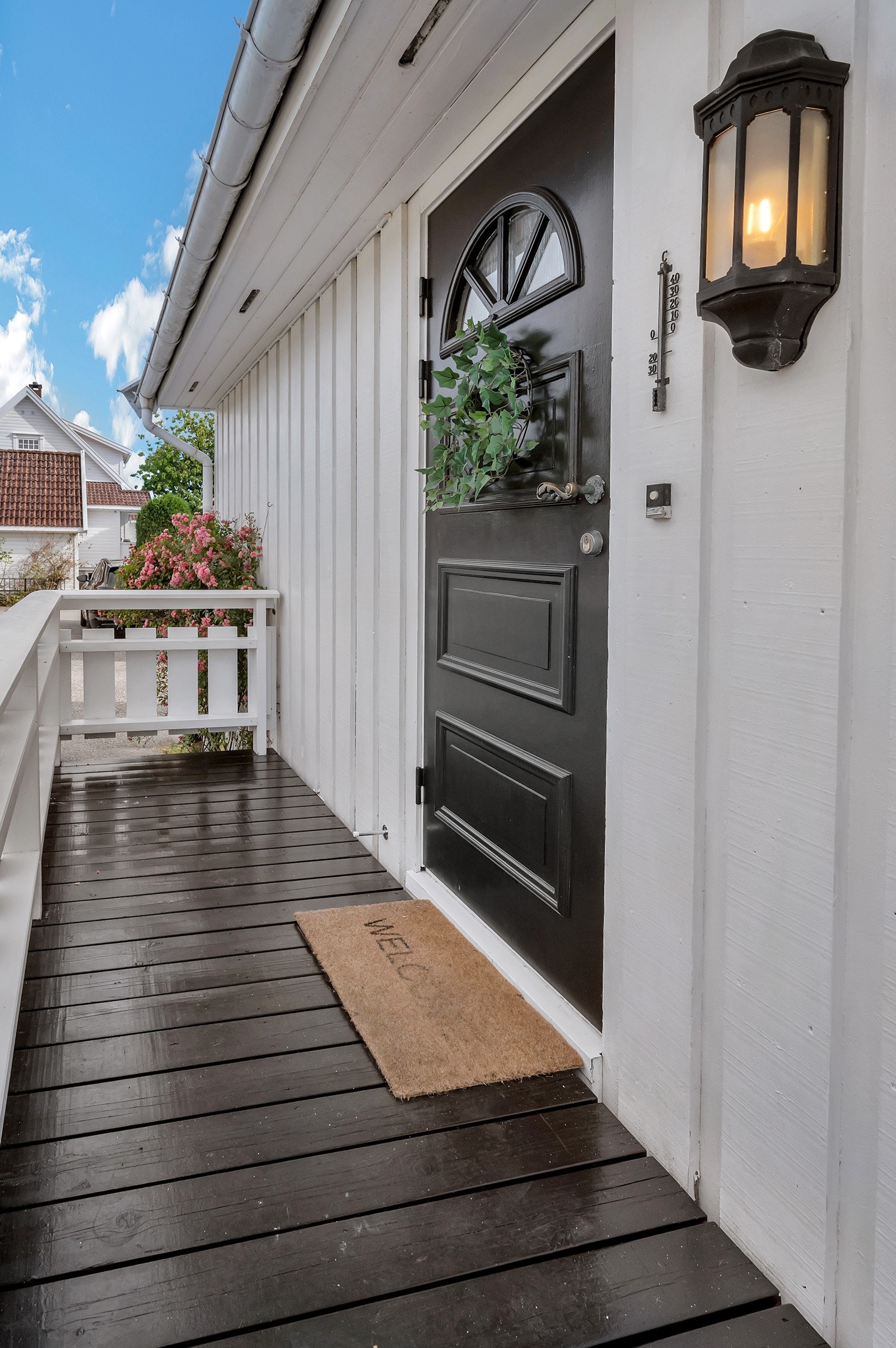 Hyggelig inngangsparti Galleribilde