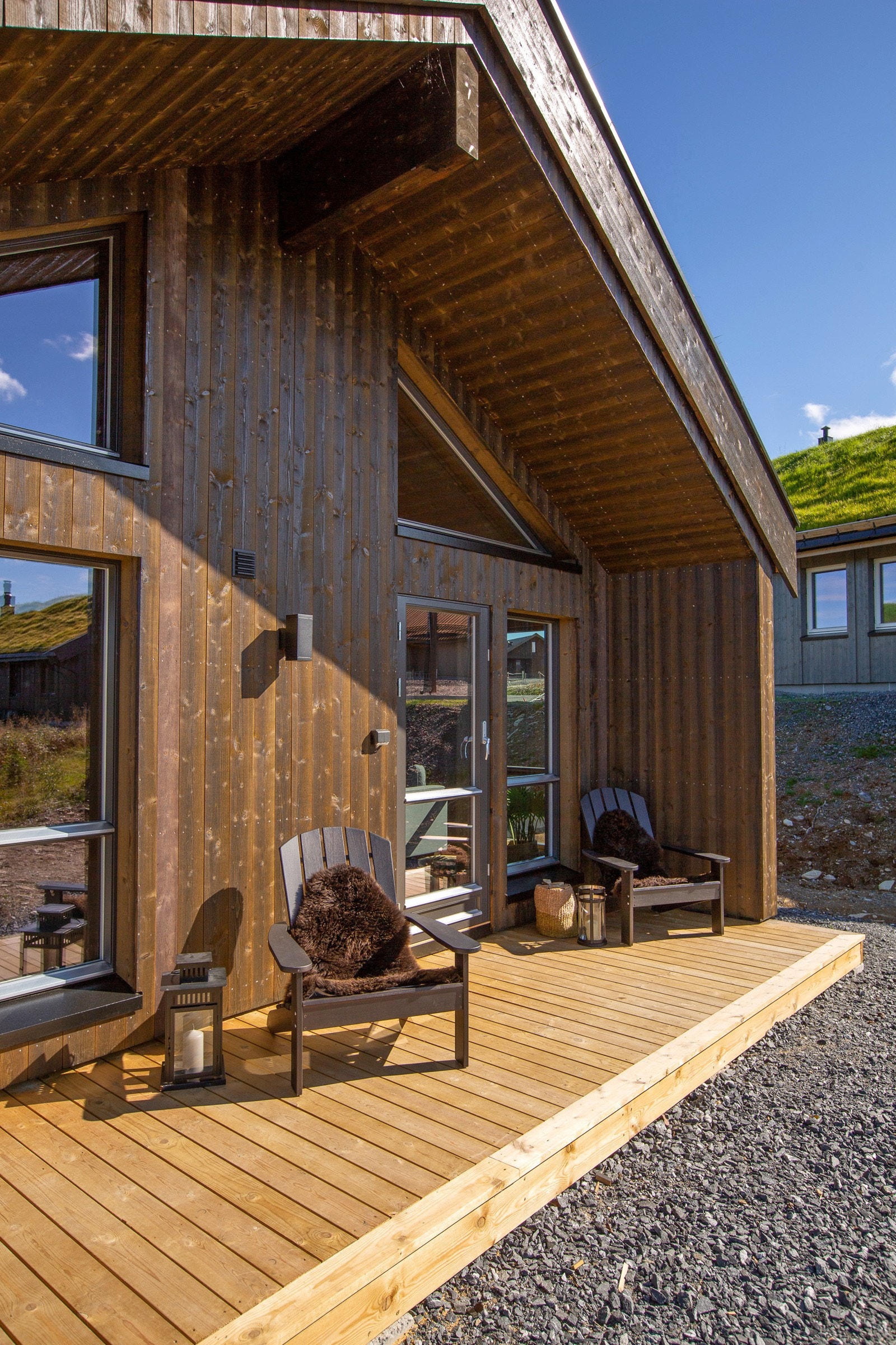 Solrik terrasse Galleribilde