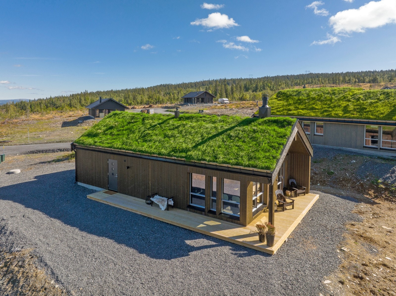 Nyoppført hytte klar for overtagelse Galleribilde