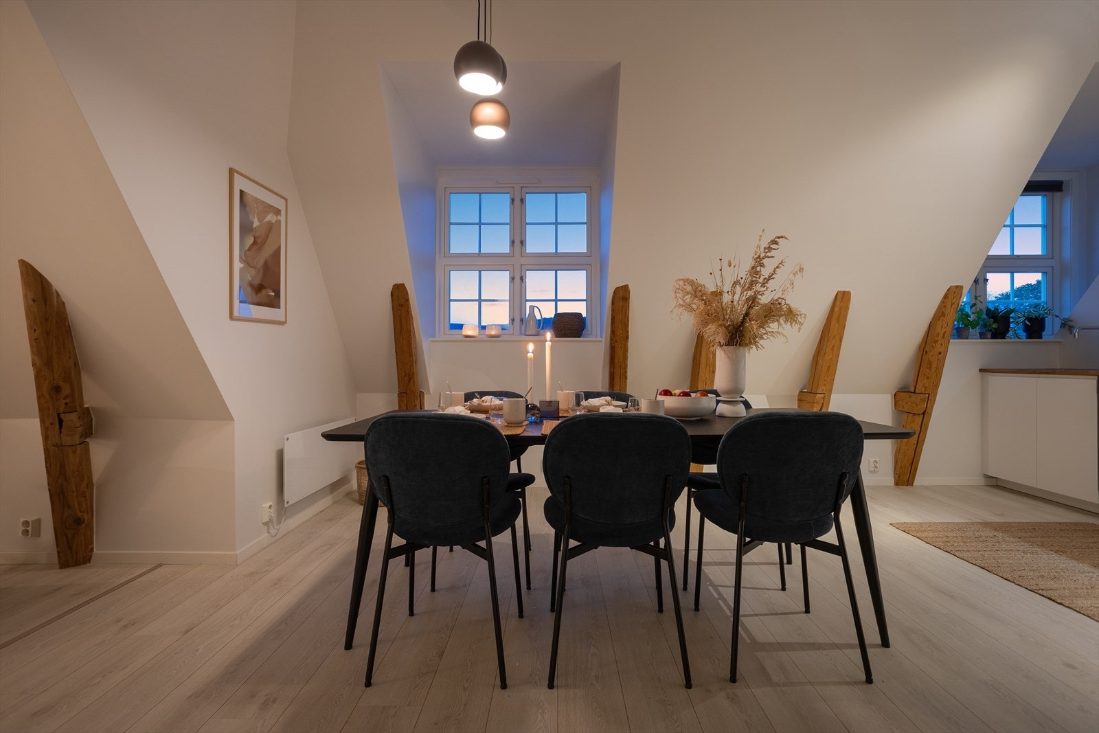 Kveldsstemning. Galleribilde