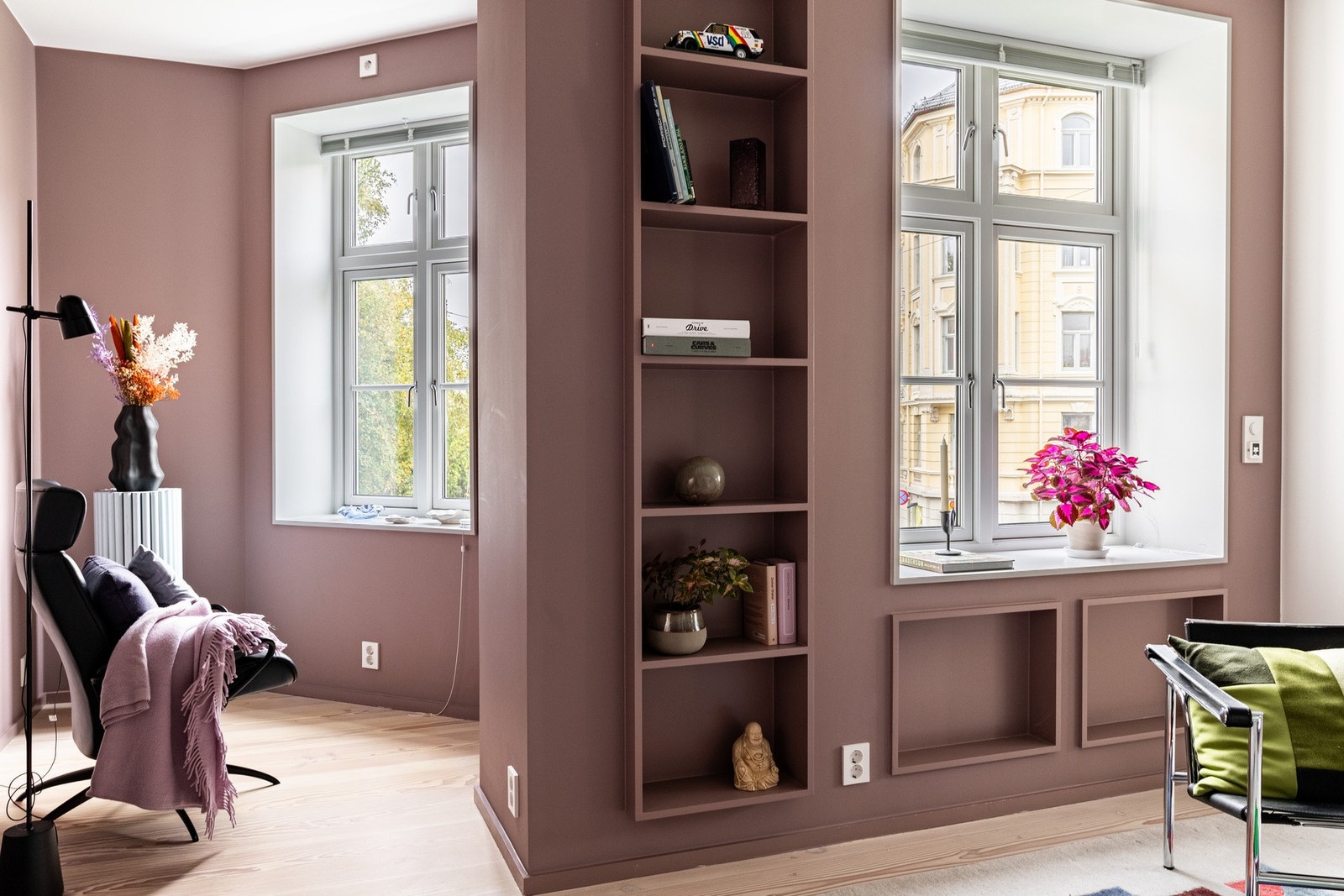 Karnapp i forlengelsen av stuen. Galleribilde