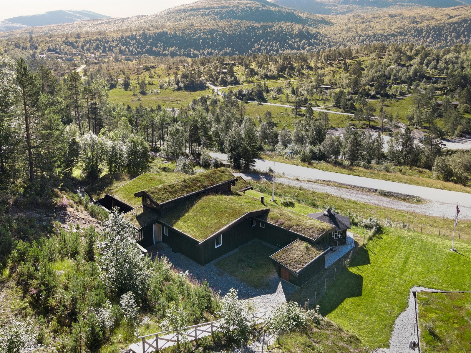 Dronefoto. Galleribilde