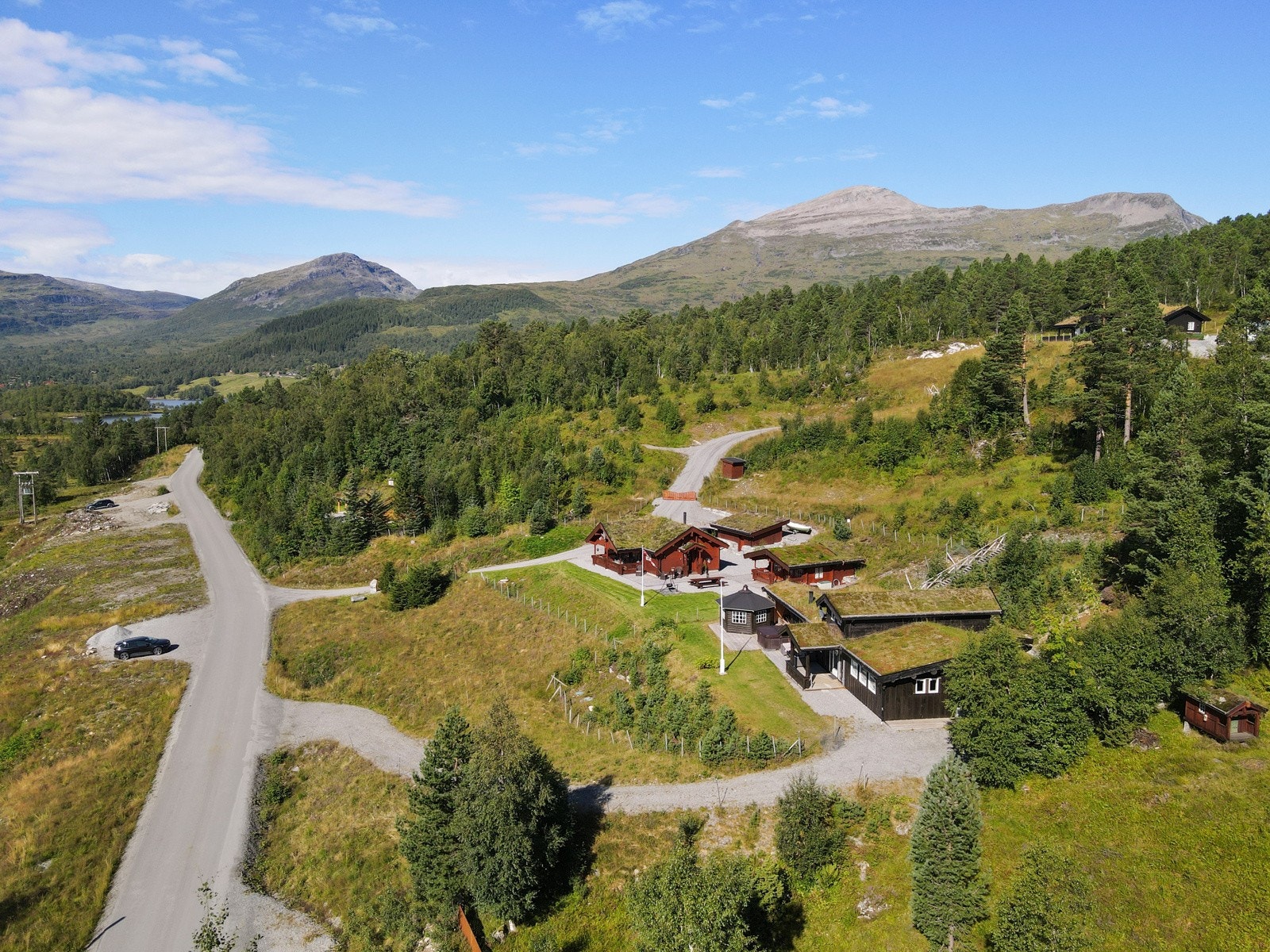 Dronefoto. Galleribilde