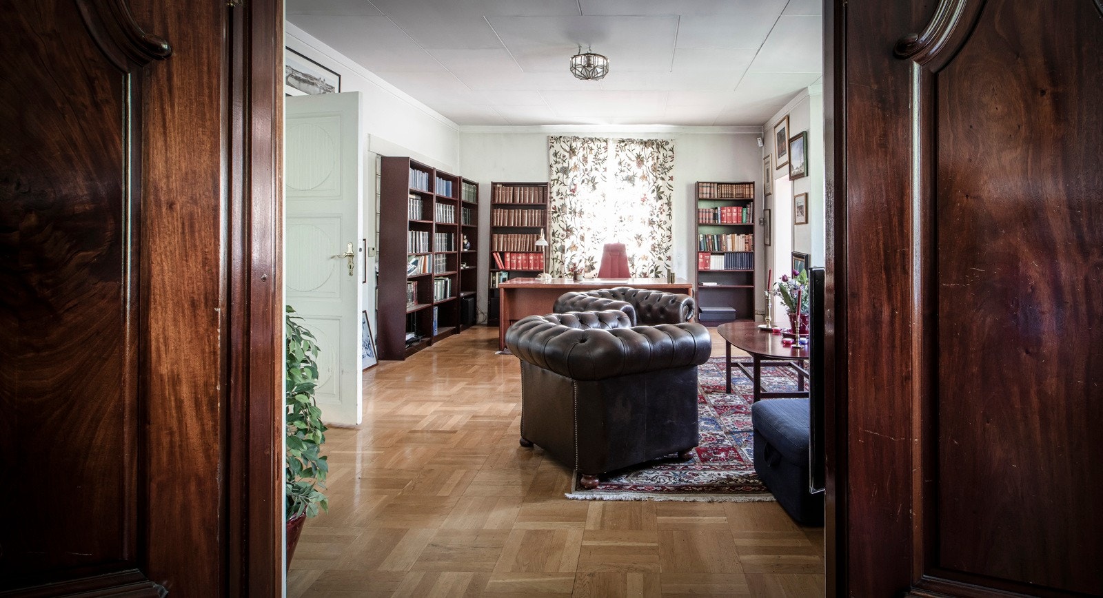 Boligen har en gjennomført stil med både sjel og sjarm. Galleribilde