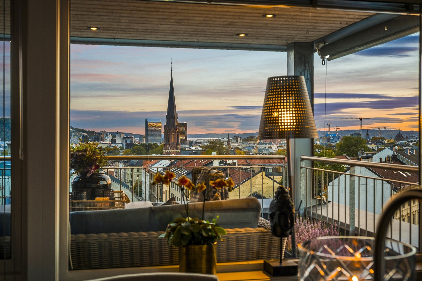 Fantastisk panoramautsikt over Oslo, denne utsikten må oppleves! Galleribilde