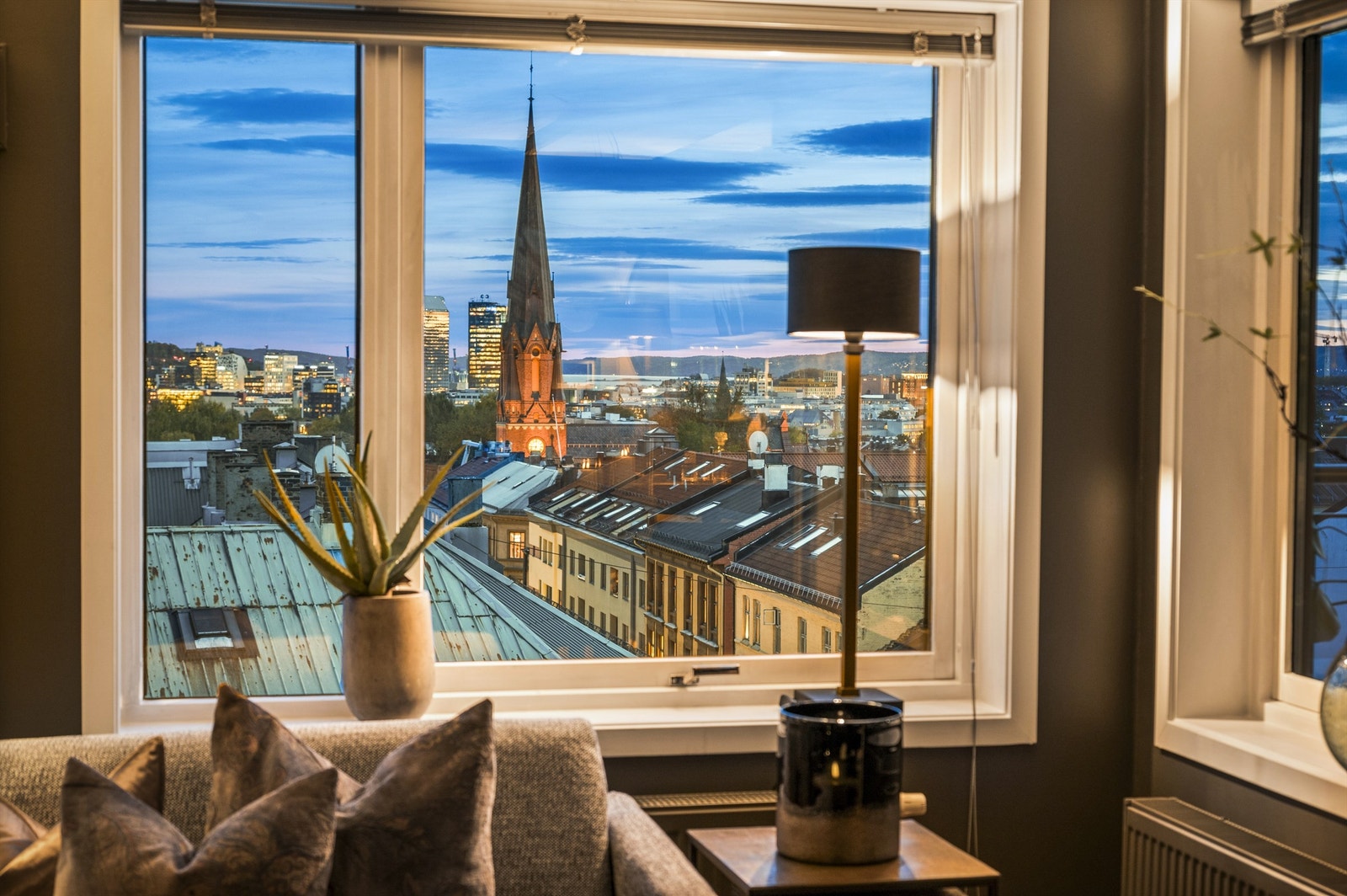 Se mot Oslofjorden i sør. Galleribilde