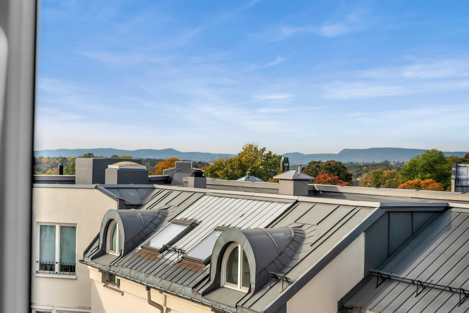 Fra stuen har du god utsikt mot nærområdet. Galleribilde