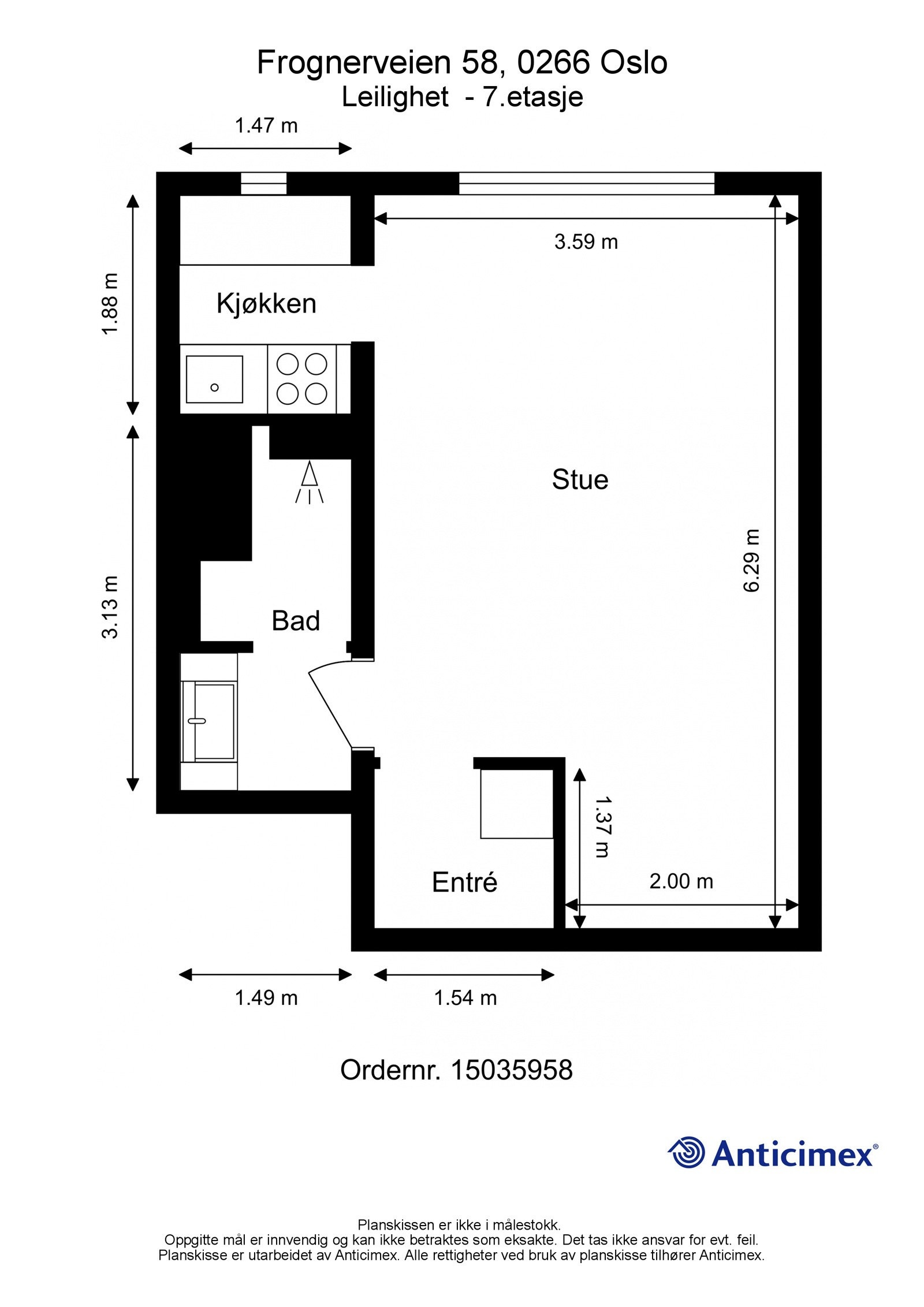 Plantegning Galleribilde