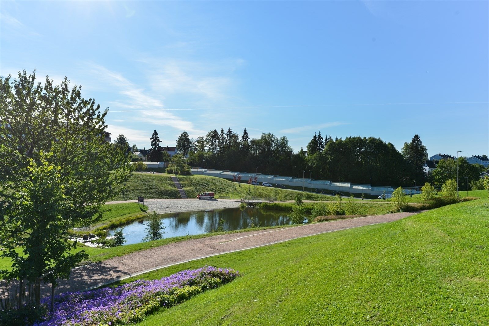 Her er det flotte turmuligheter, sommer som vinter. Galleribilde